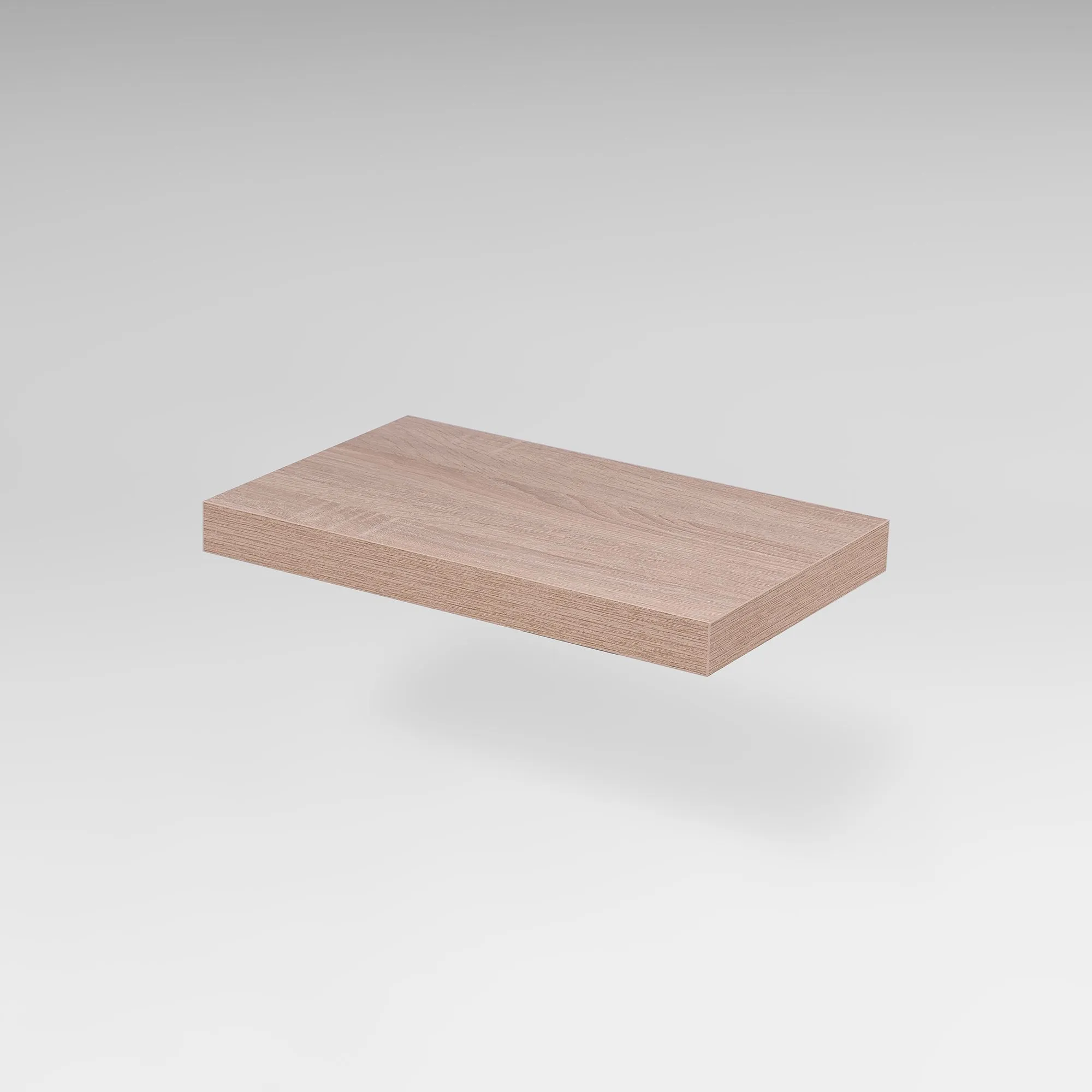 S00722 Фора 1.4 полка настенная 40х25х3.7, дуб беленый