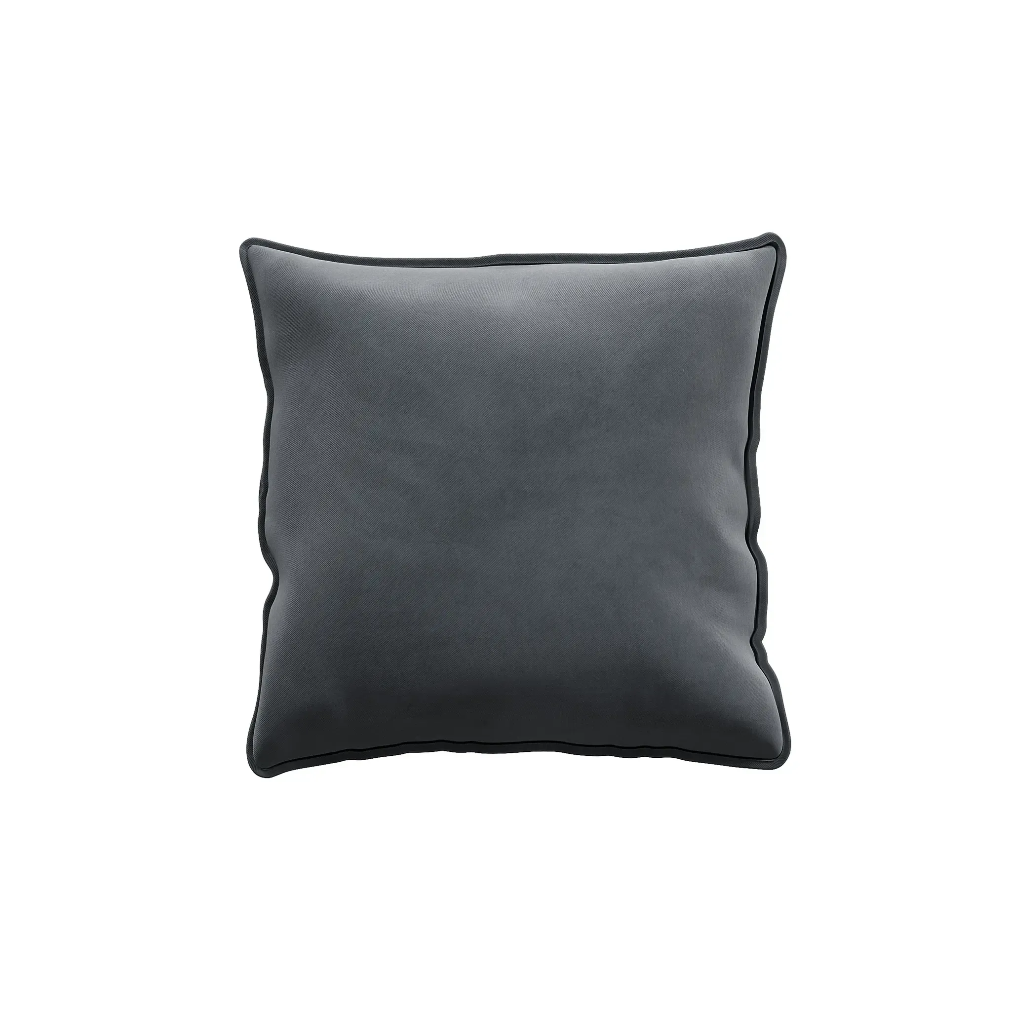 Портленд Декоративная подушка, серый, 45х45 см.