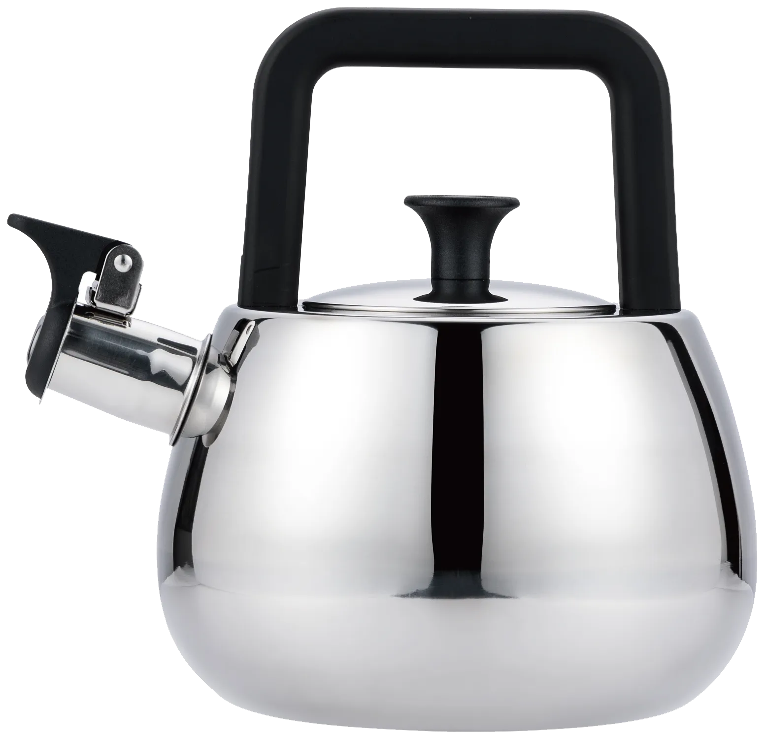 Чайник со свистком MAUNFELD MUFFIN MF115M25KT из нержавеющей стали 2,5 л