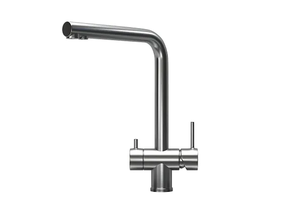 KS-7011, СТАЛЬ САТИН, СМЕСИТЕЛЬ КУХОННЫЙ