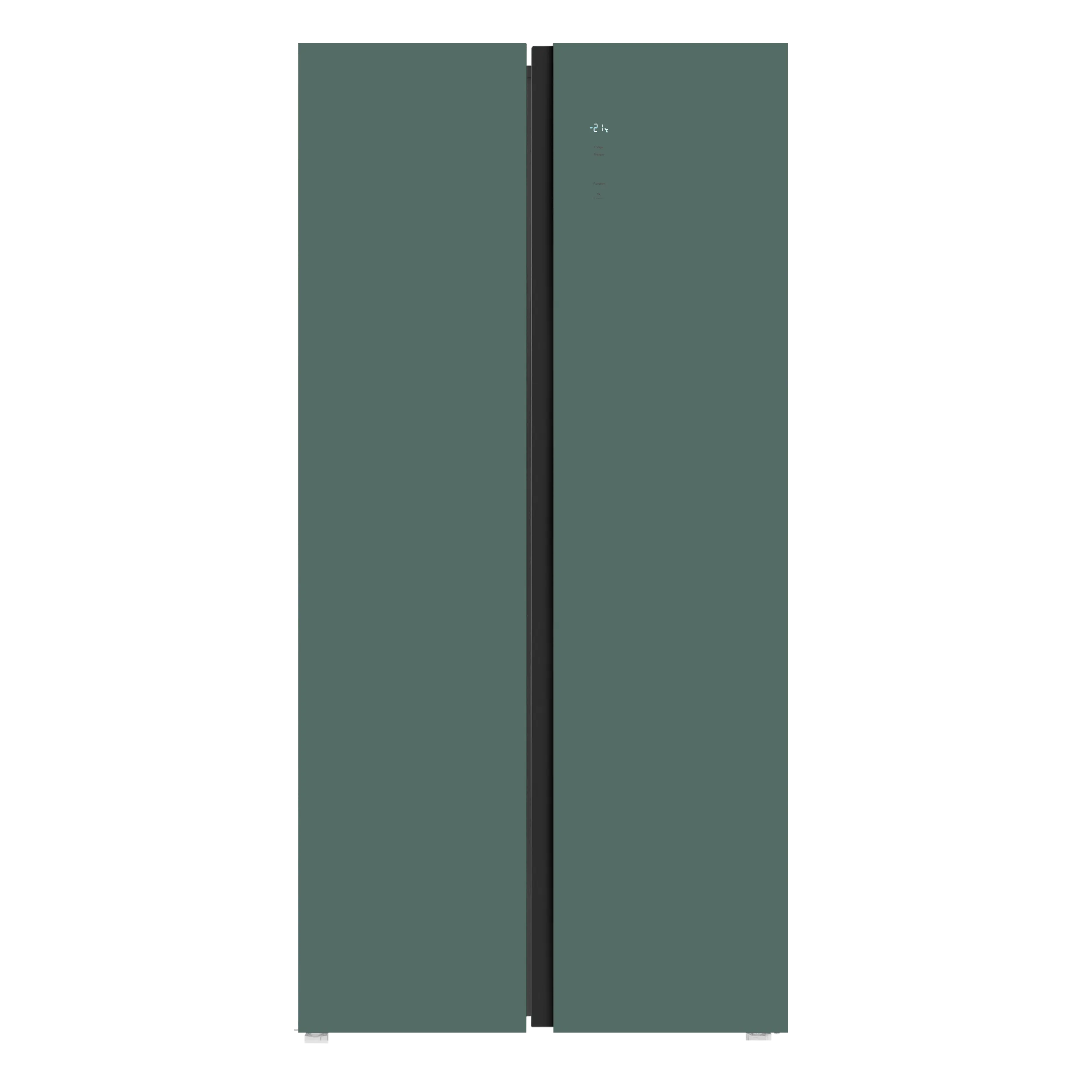 Холодильник MAUNFELD MFF191NFGN Matt Inverter Зеленый матовый