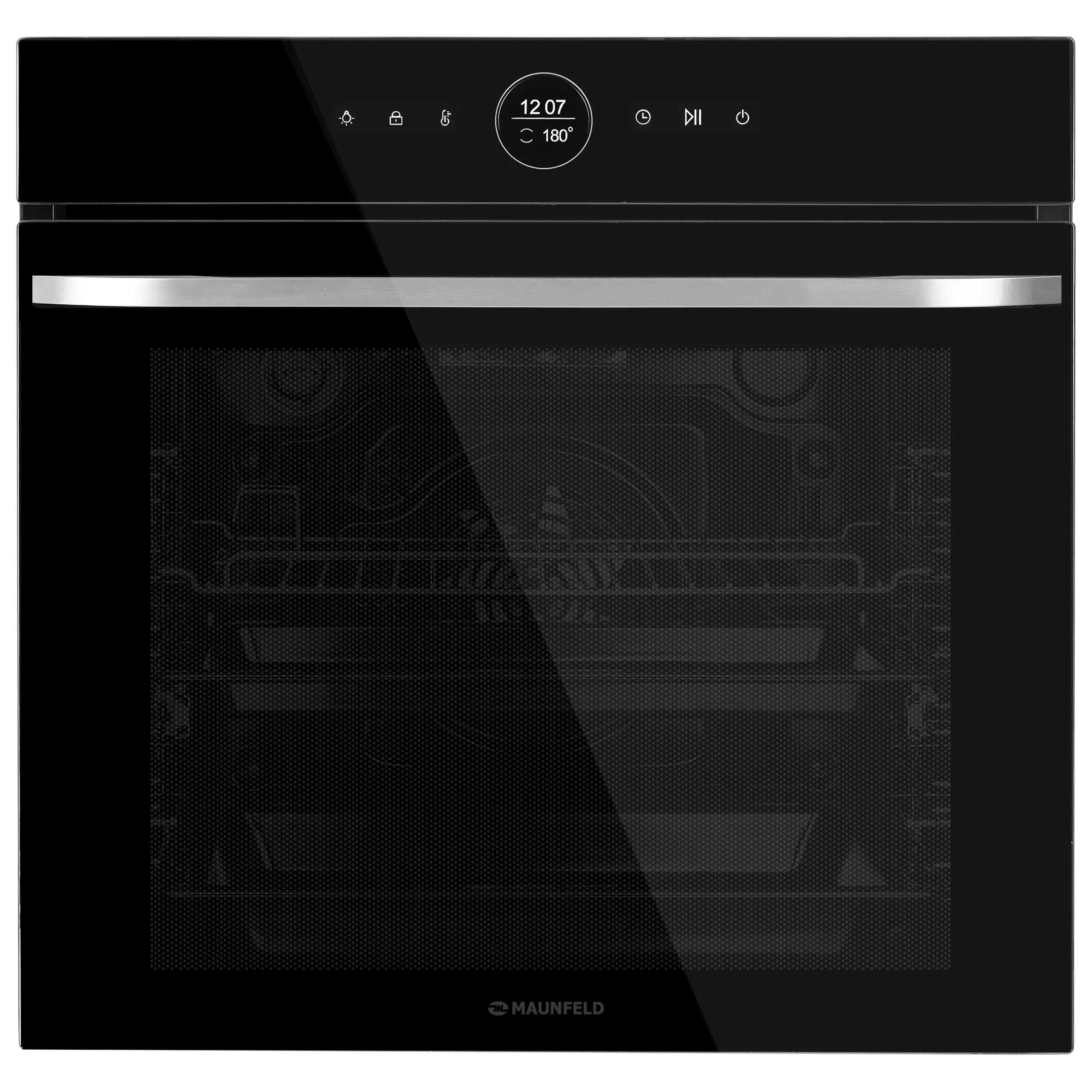 Шкаф духовой электрический MAUNFELD EOEH7616B Черный