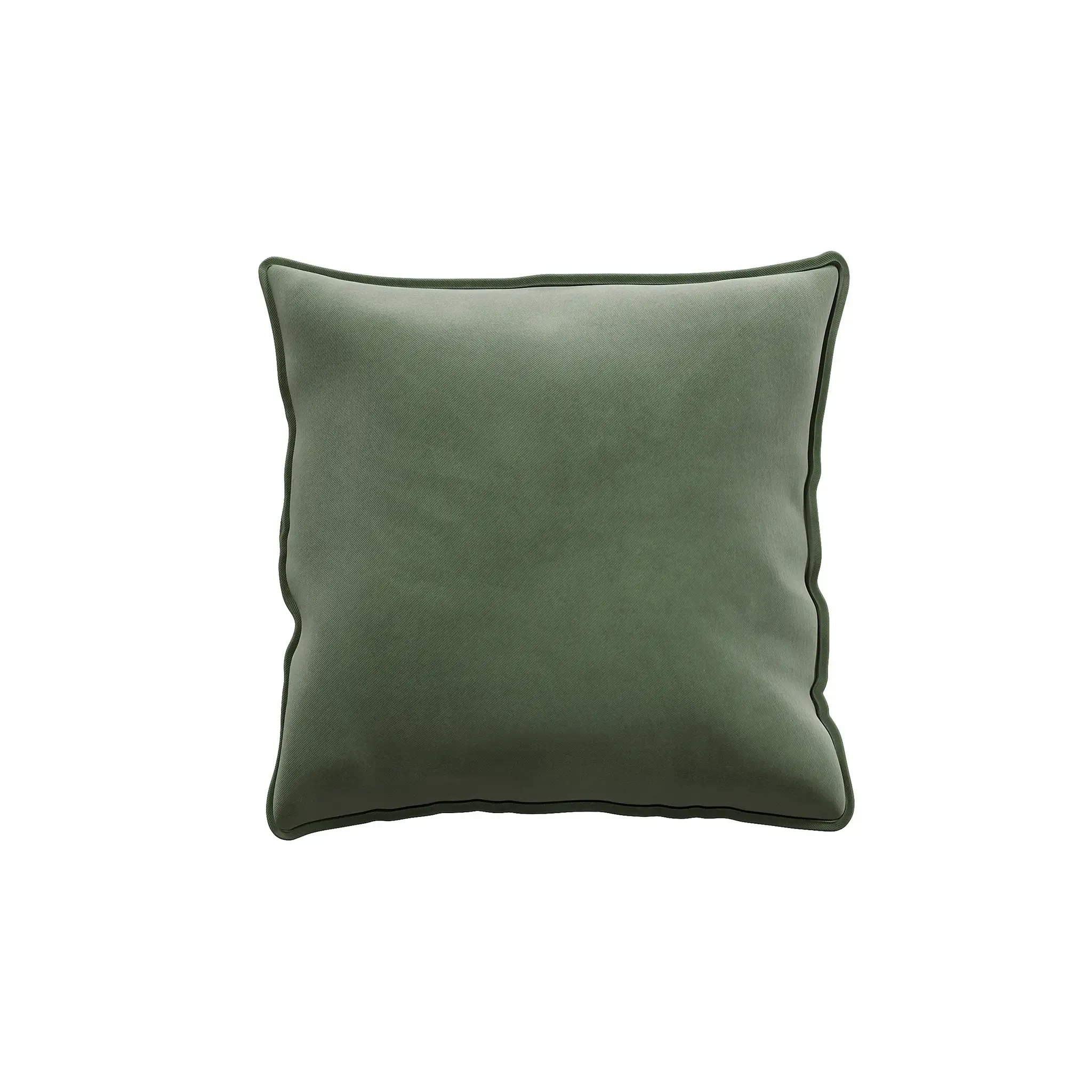 Портленд Декоративная подушка, зеленый, 45х45 см.