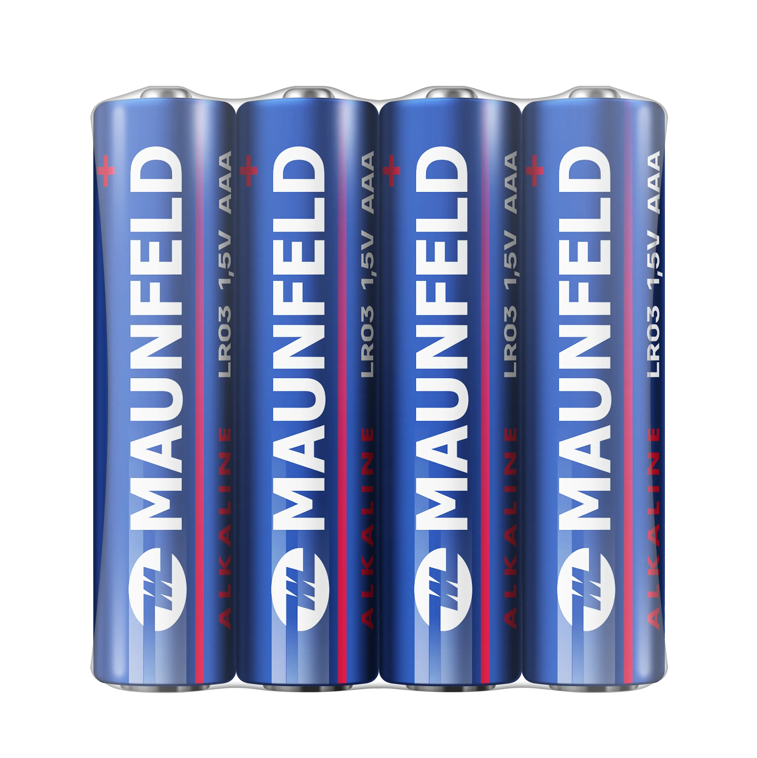 Батарейки MAUNFELD Alkaline ААА(LR03) MBLR03-SR40, спайка 4 шт.