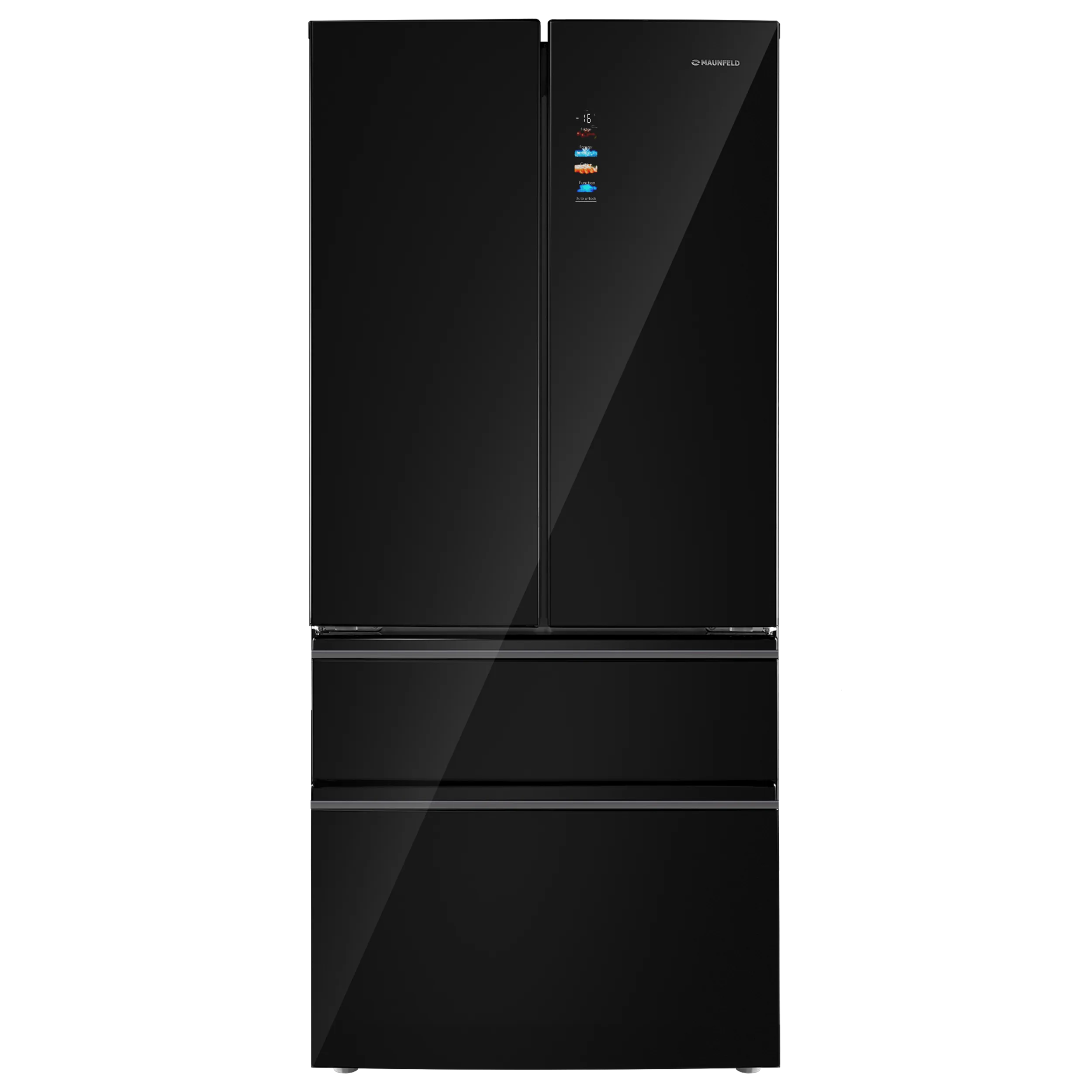 Холодильник с инвертором MAUNFELD MFF190NFD01 Белый