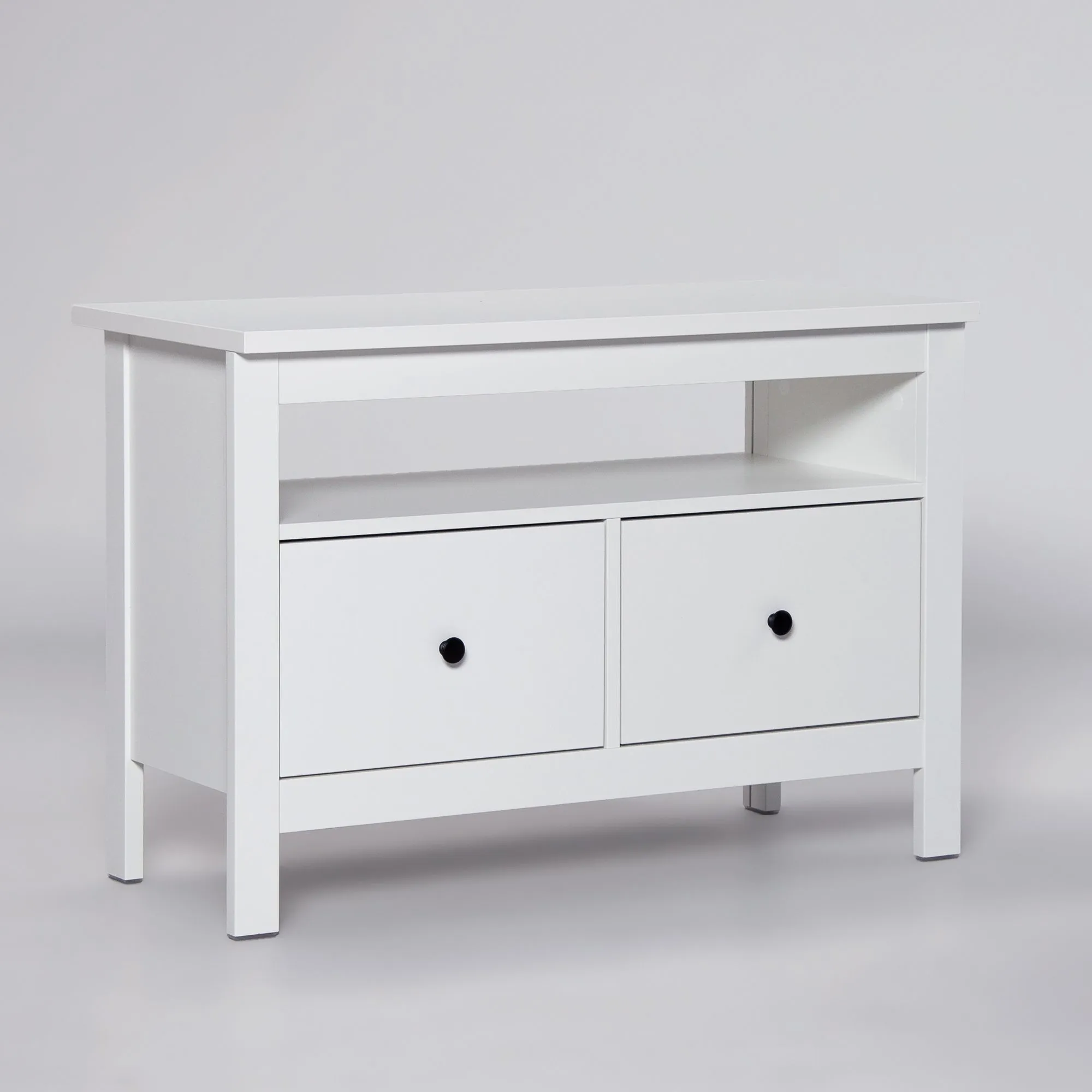 2.08.03.080.1 САГА тумба 2 ящика белая RU