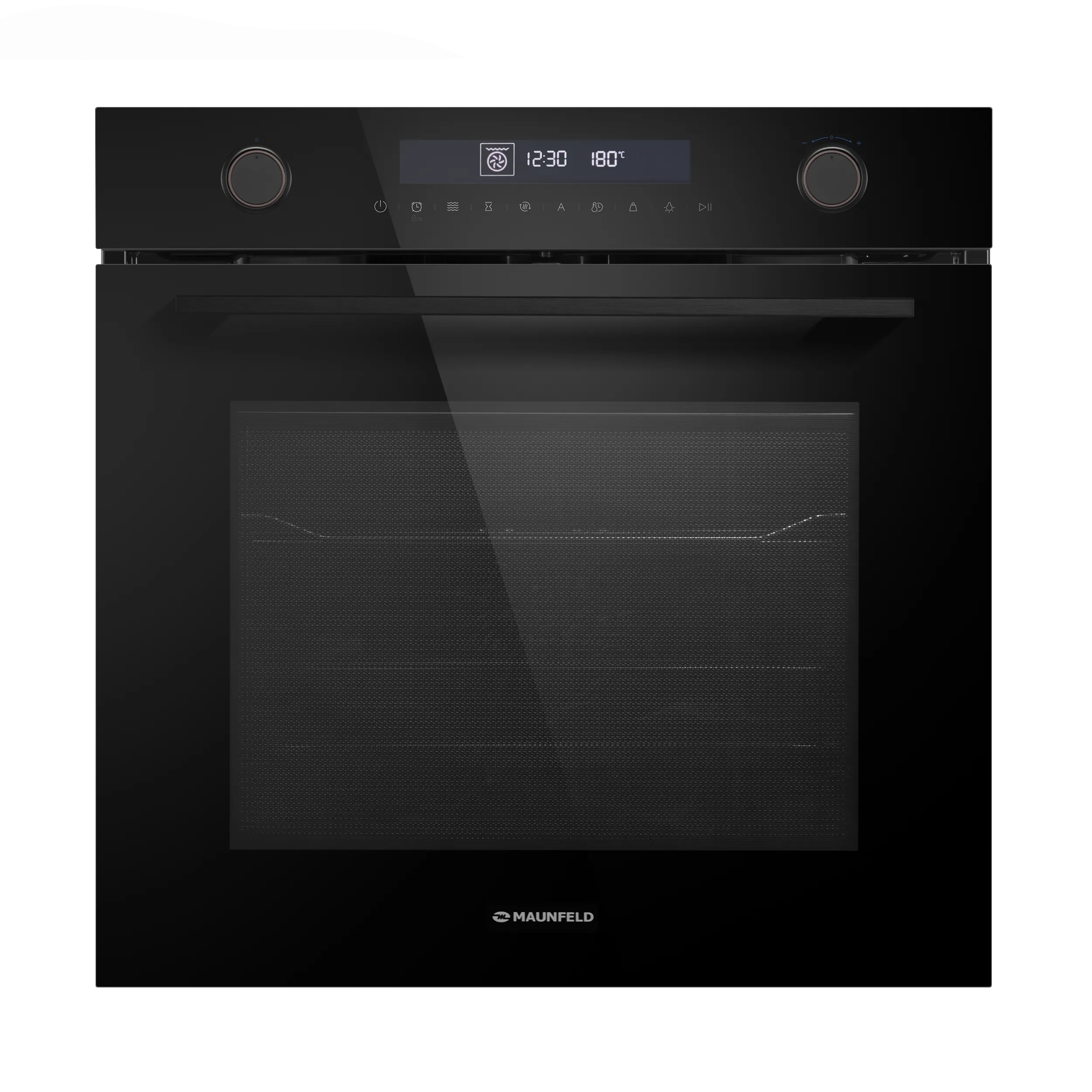 Шкаф духовой электрический с СВЧ MAUNFELD MEOR7217DM Черный