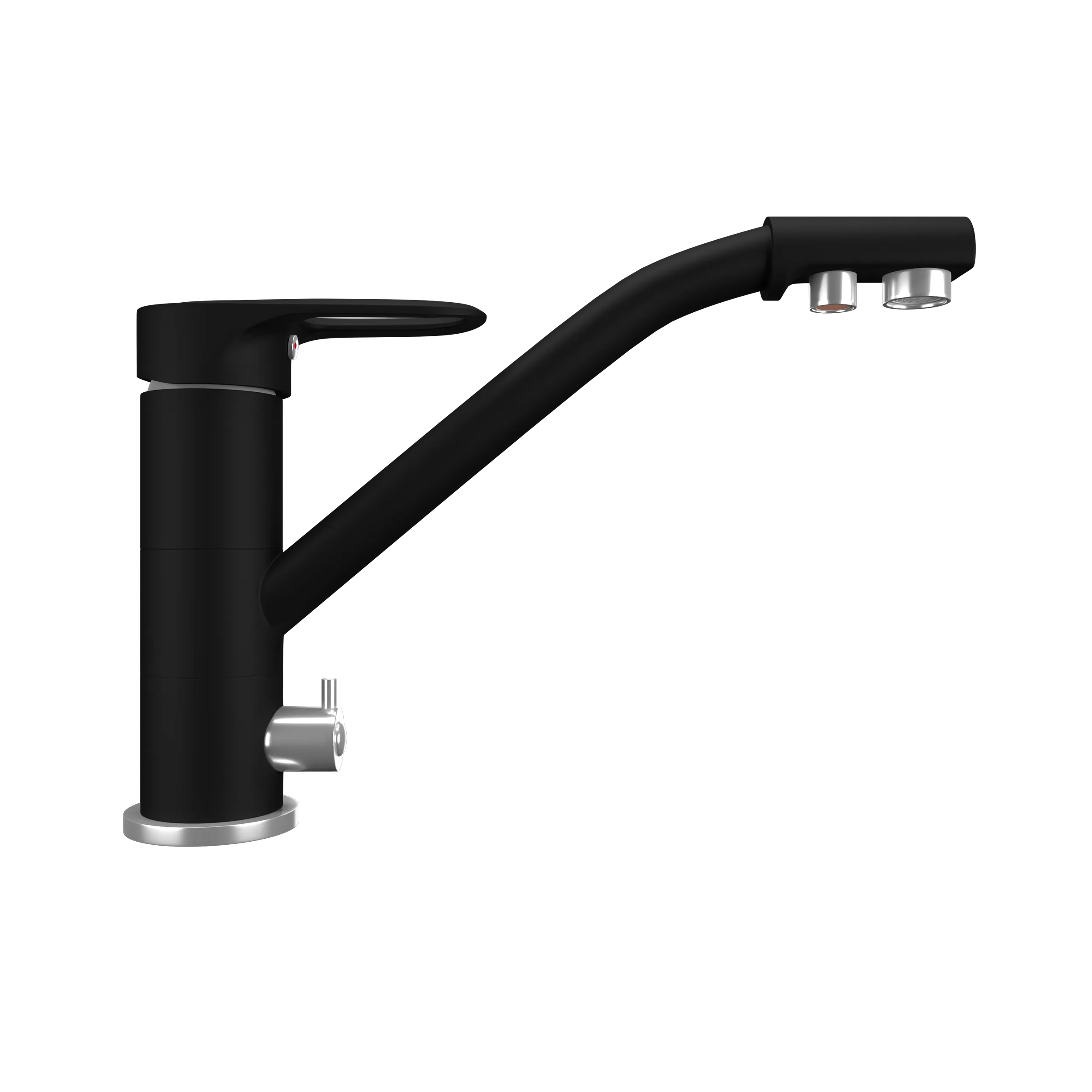 Кухонный смеситель MAUNFELD MFQT-10 Черный