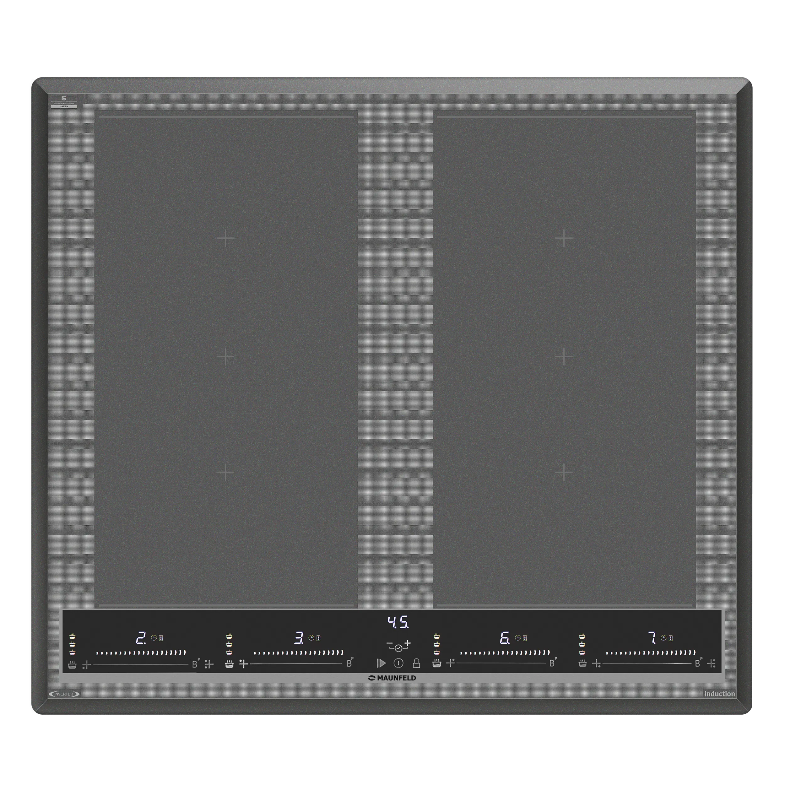 Индукционная варочная панель MAUNFELD CVI594SF2M LUX Inverter Голубой