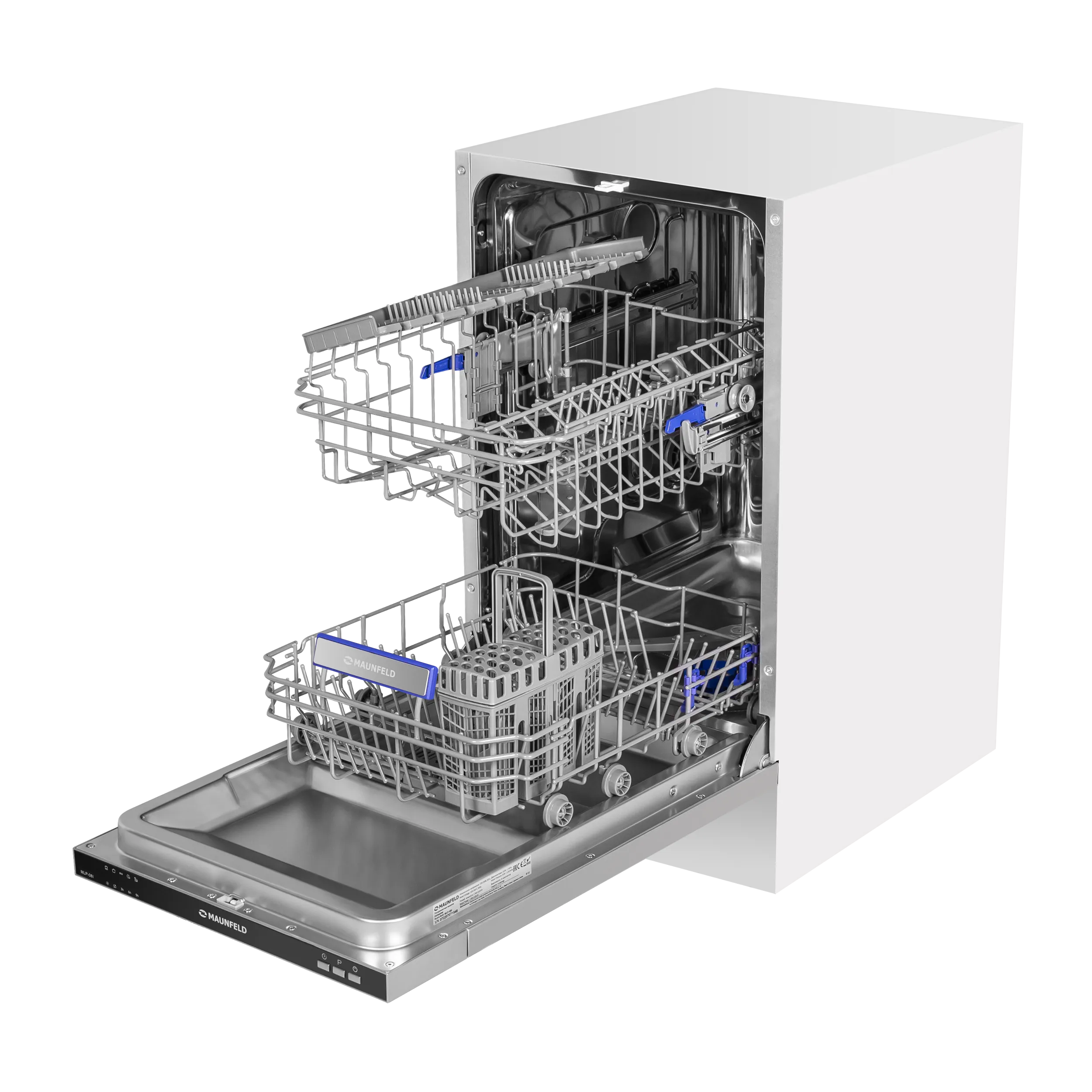 Посудомоечная машина MAUNFELD MLP-08I Нержавеющая сталь