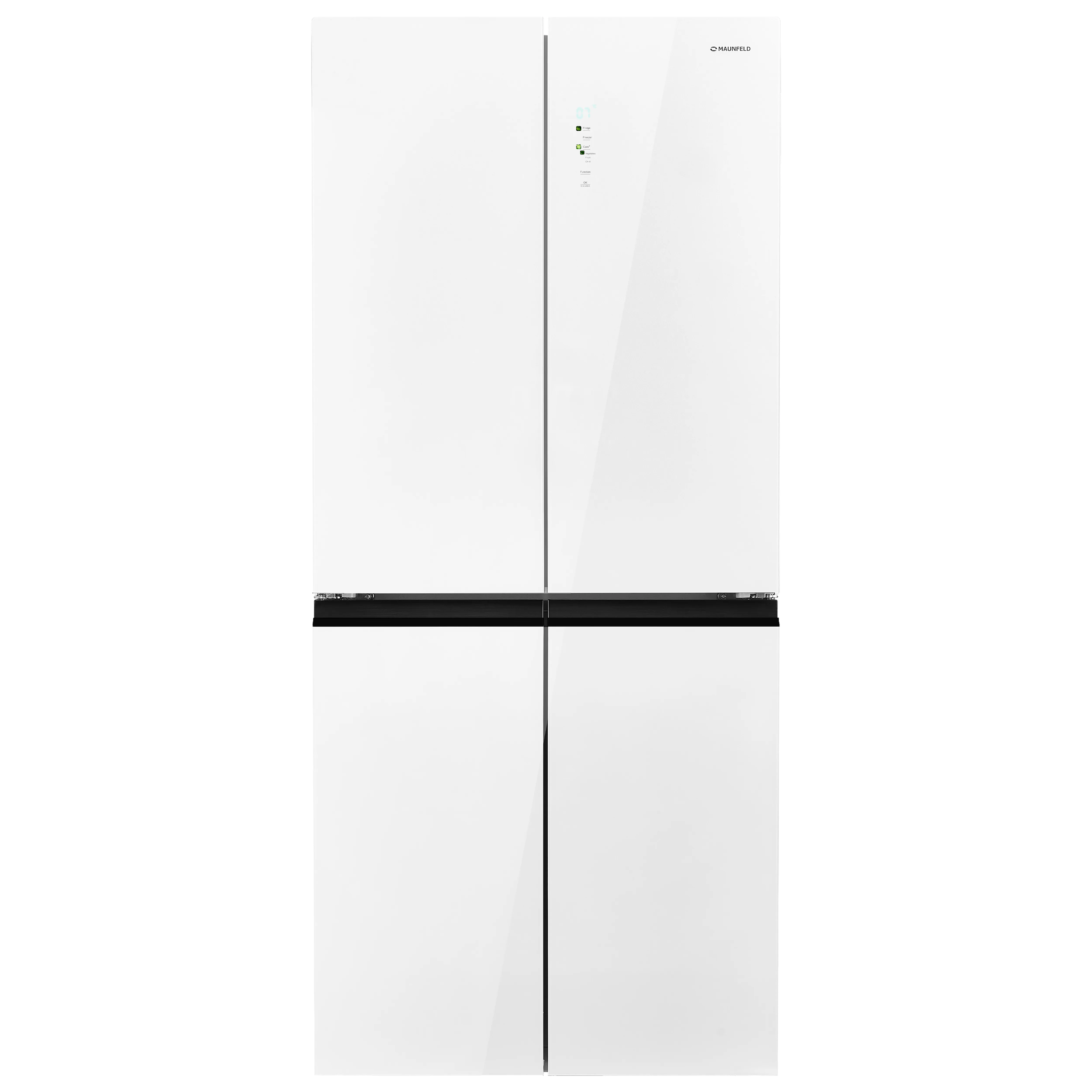 Холодильник-морозильник с инвертором MAUNFELD MFF192NF01 Inverter Белый