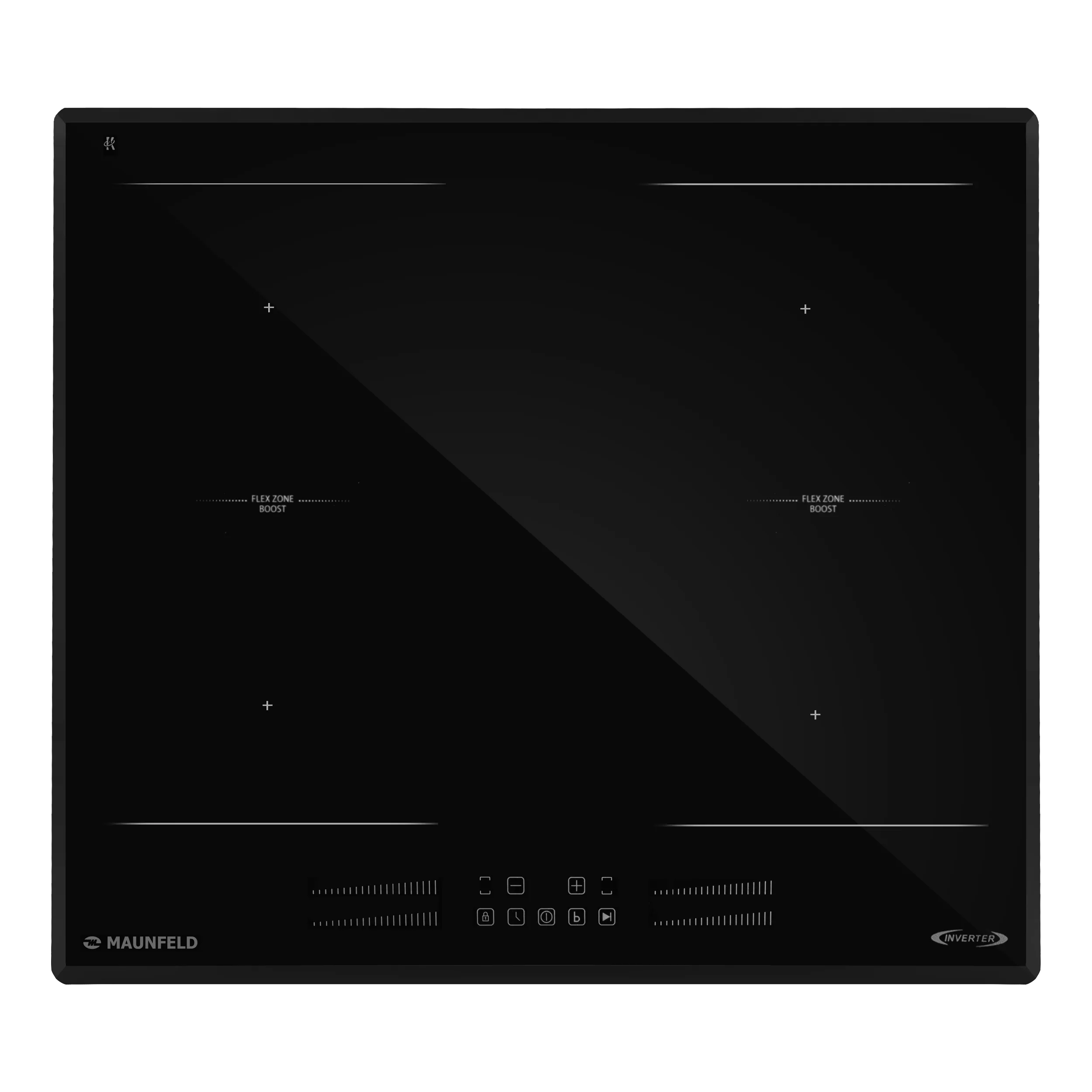 Индукционная варочная панель MAUNFELD AVI6044SSFBK Черный