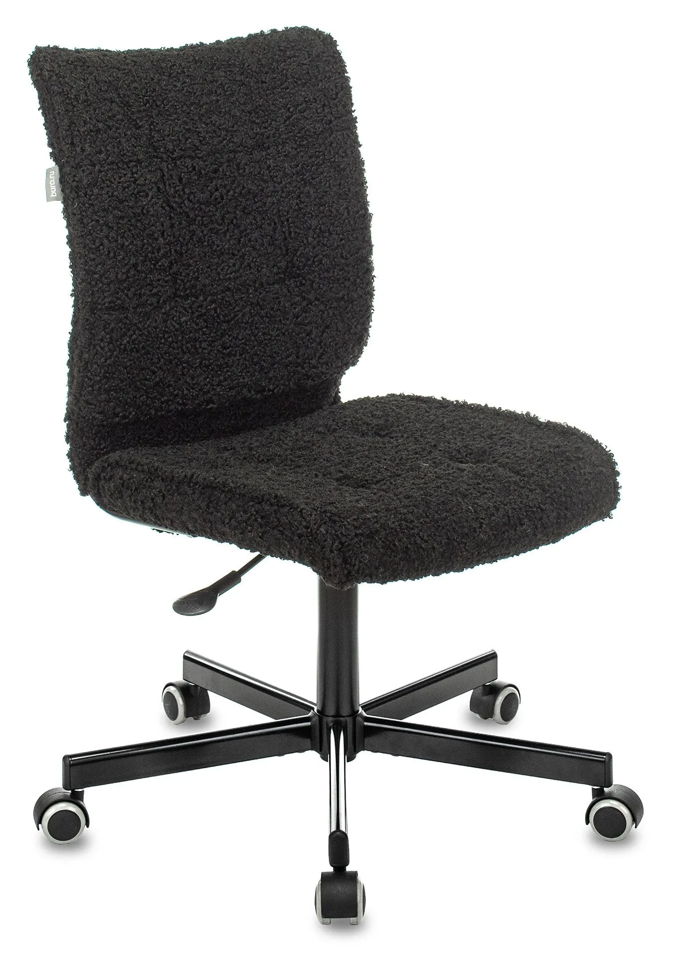 Кресло Бюрократ СН-330М черный экомех крестов. металл черный