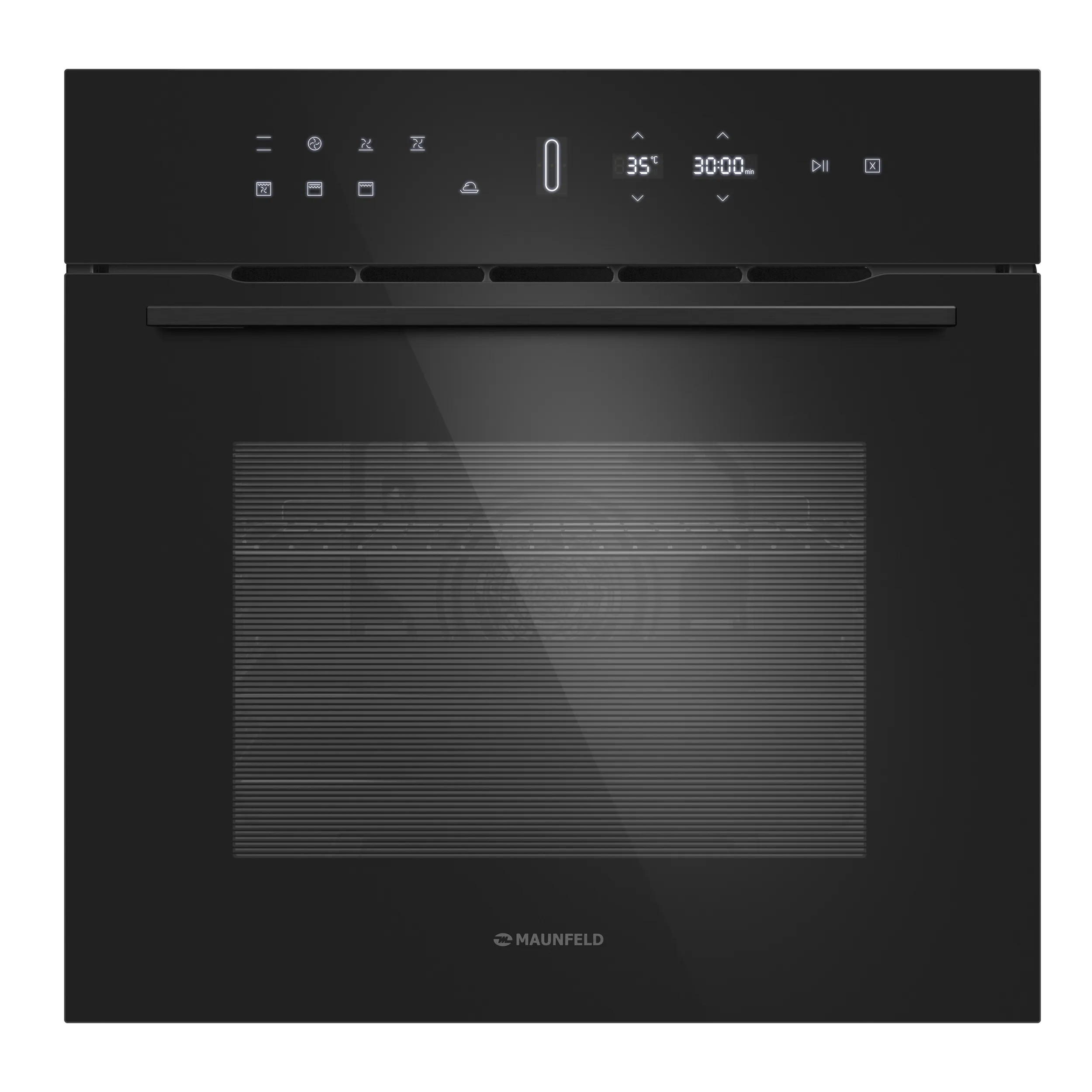 Шкаф духовой электрический MAUNFELD MEOH709DB Черный