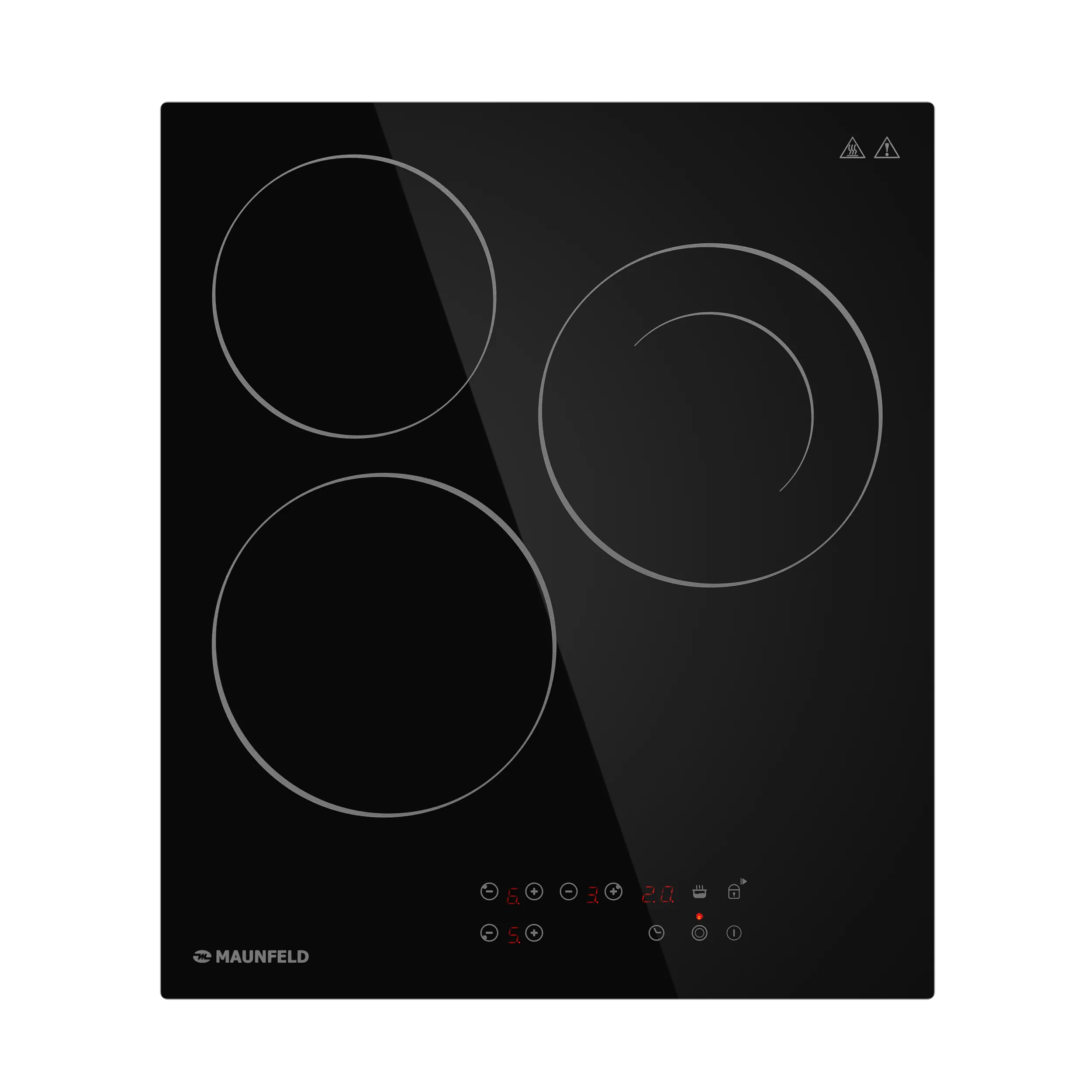 Электрическая варочная панель MAUNFELD CVCE453DBK Черный