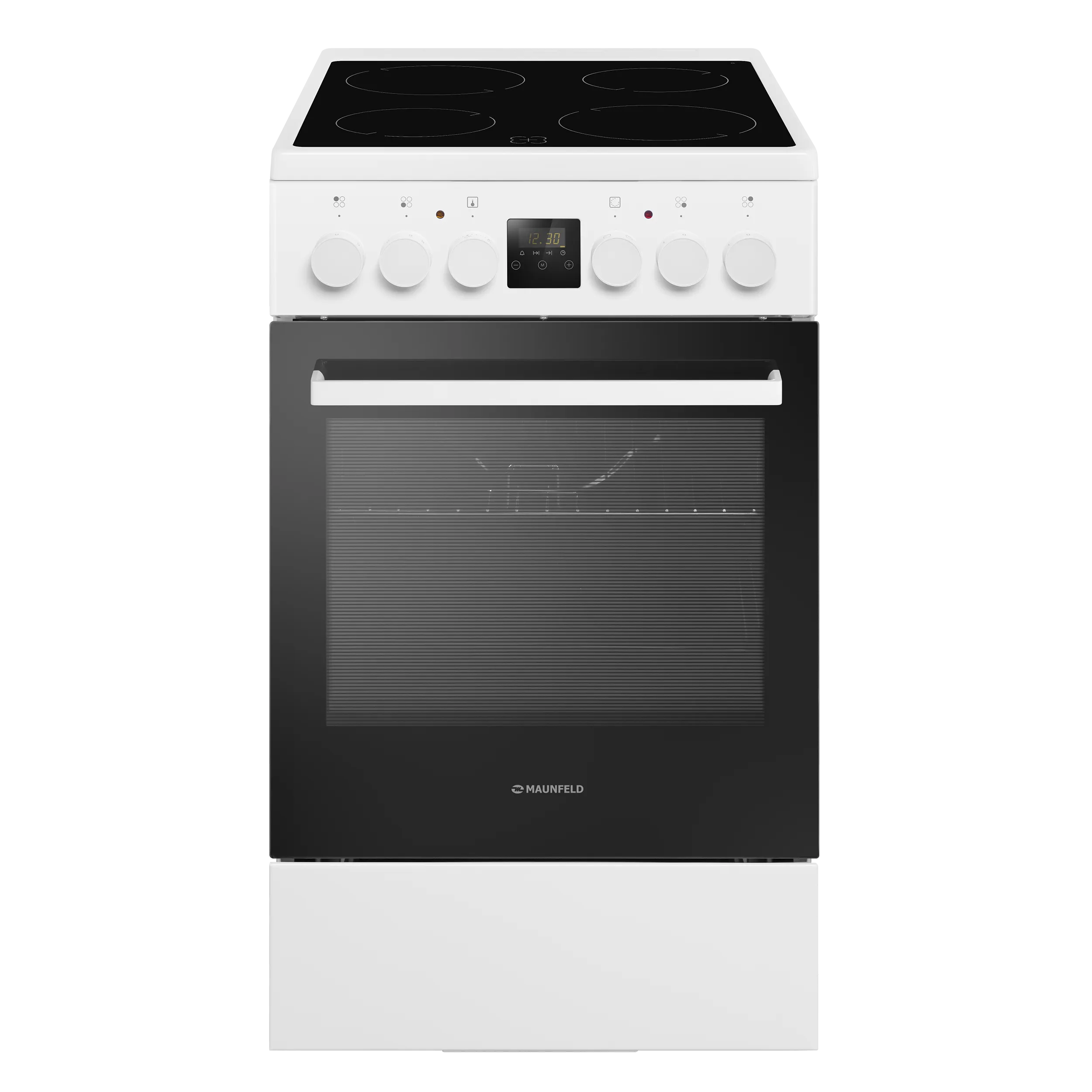 Электрическая стеклокерамическая плита MAUNFELD MEC55C08D Белый
