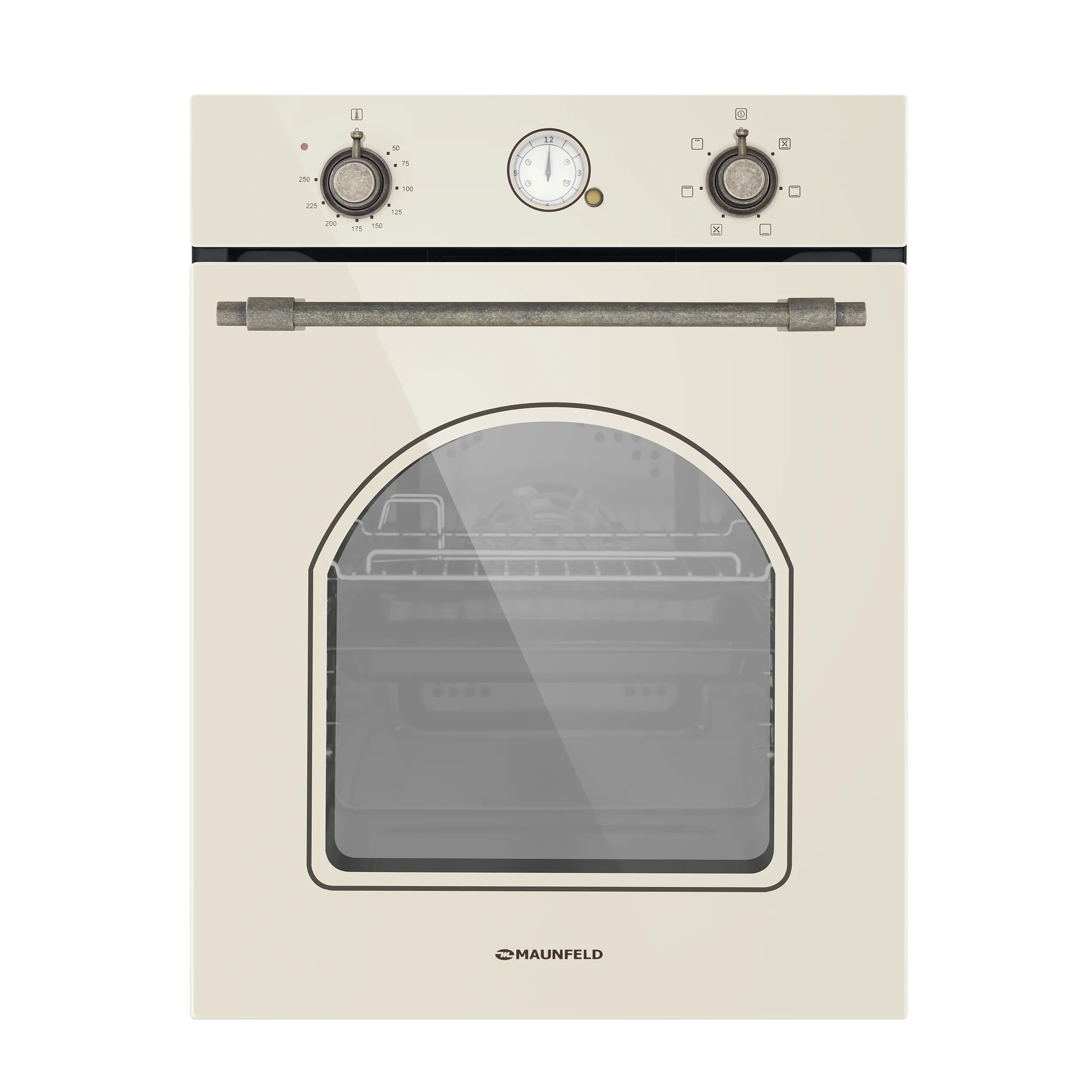 Шкаф духовой электрический MAUNFELD EOEF516 Бежевый