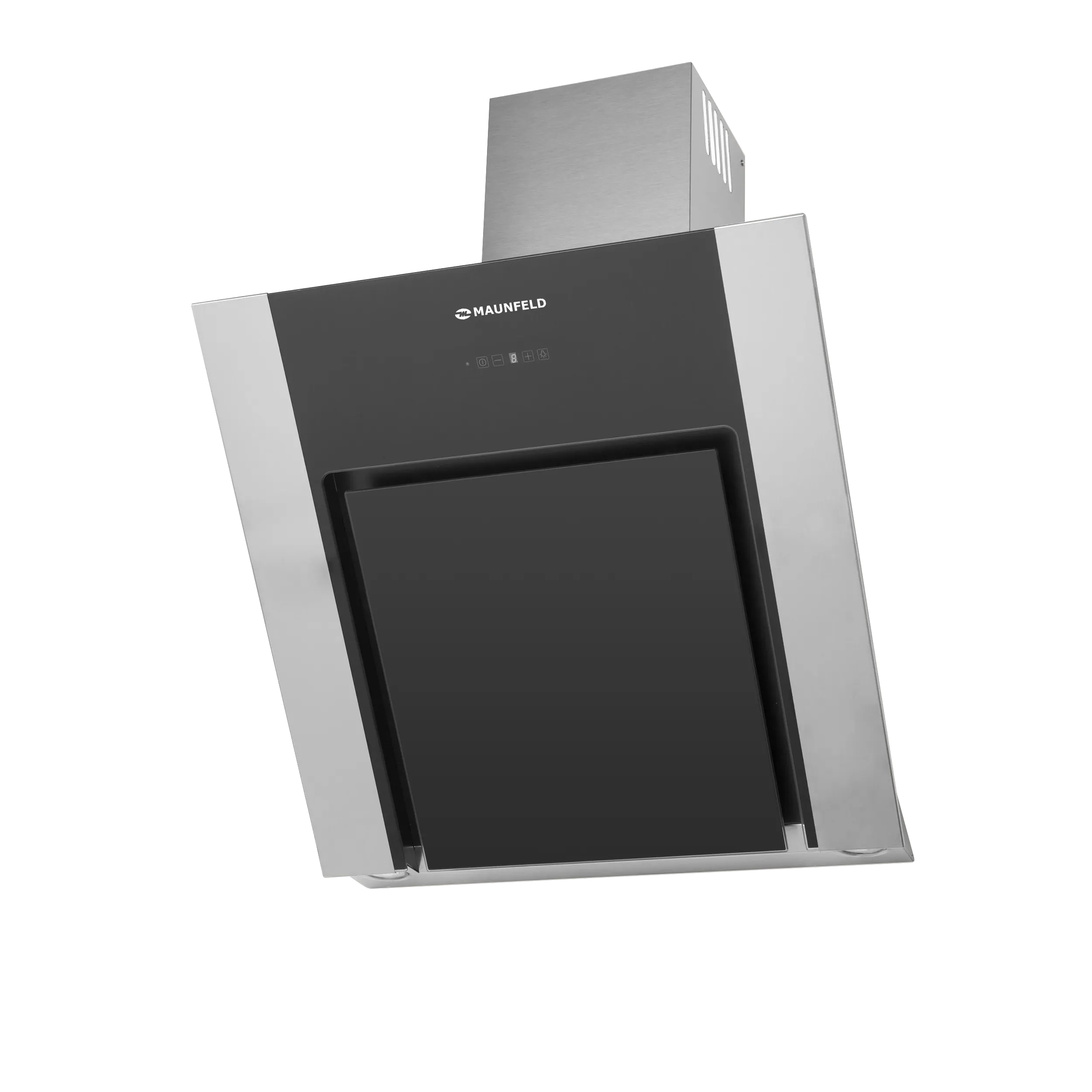 ВЫТЯЖКА MAUNFELD MODERN 80 ЧЕРНОЕ стекло/НАКЛАДКИ "САТИН"