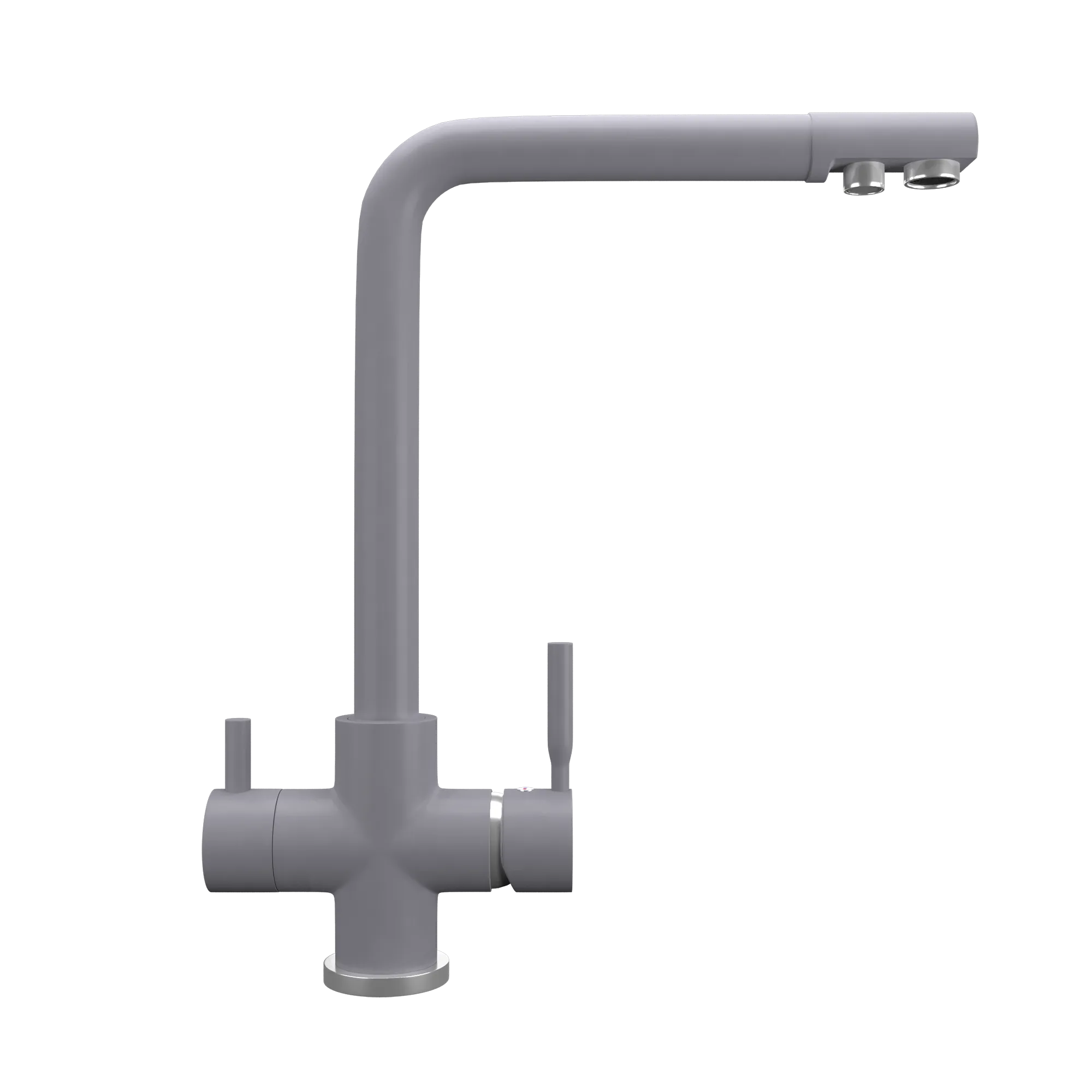 Кухонный смеситель MAUNFELD MFQT-16 Светло-серый