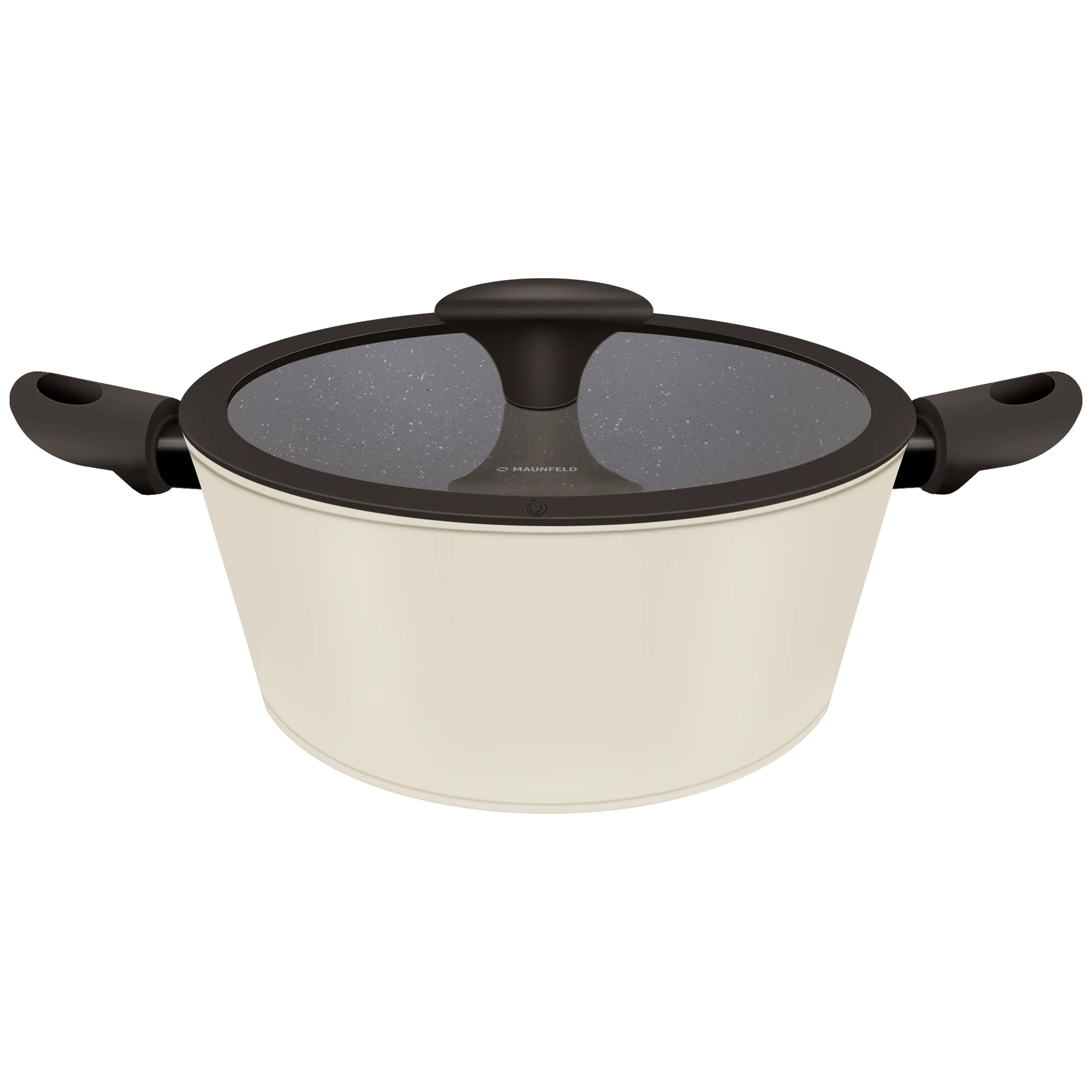 Кастрюля MAUNFELD KAYLA MF38KL01CS из кованого алюминия,  3,8 л