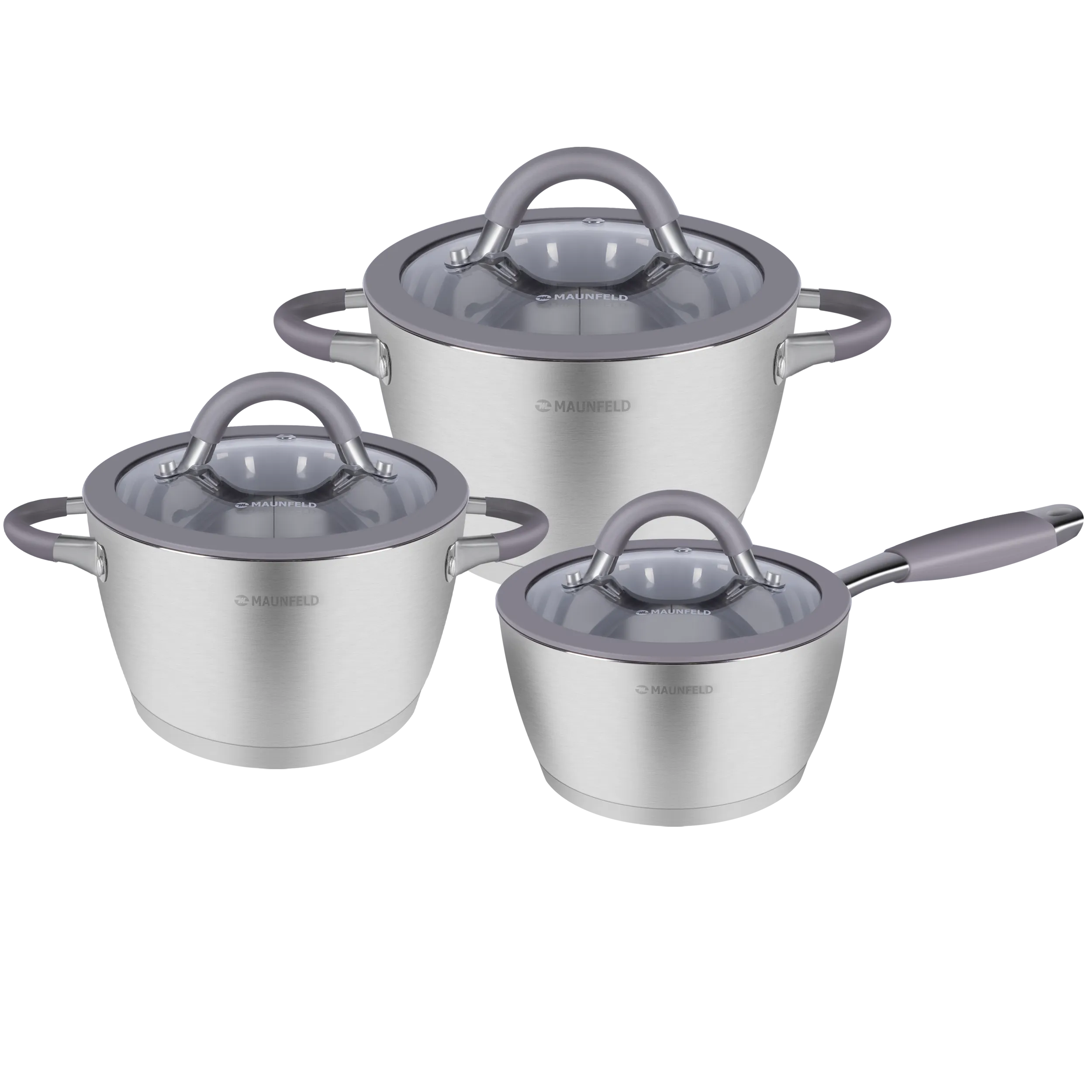 Набор из шести предметов MAUNFELD LEONA MF124LN01ST из нержавеющей стали