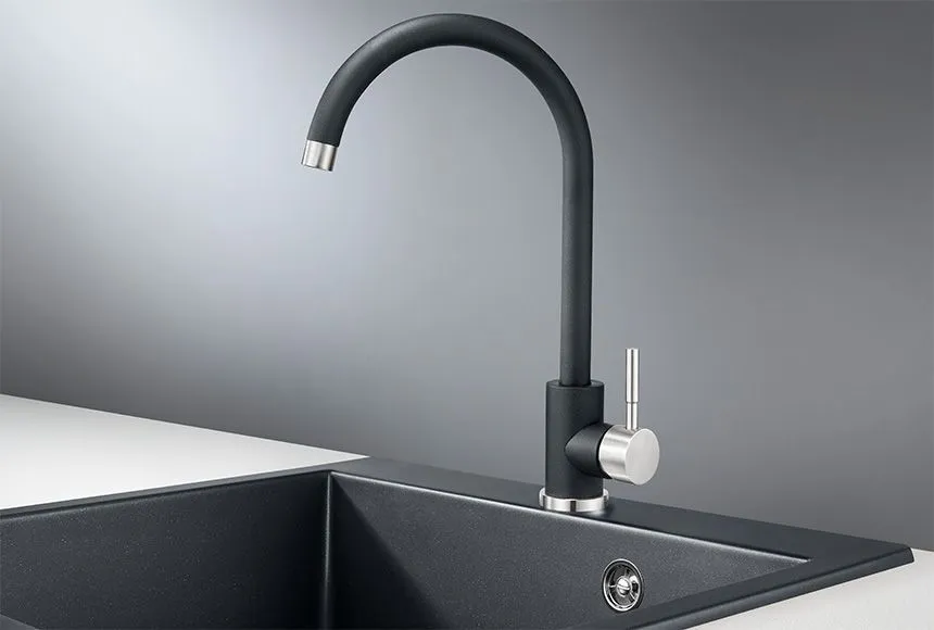 ST-4031, ШВАРЦ, СМЕСИТЕЛЬ КУХОННЫЙ