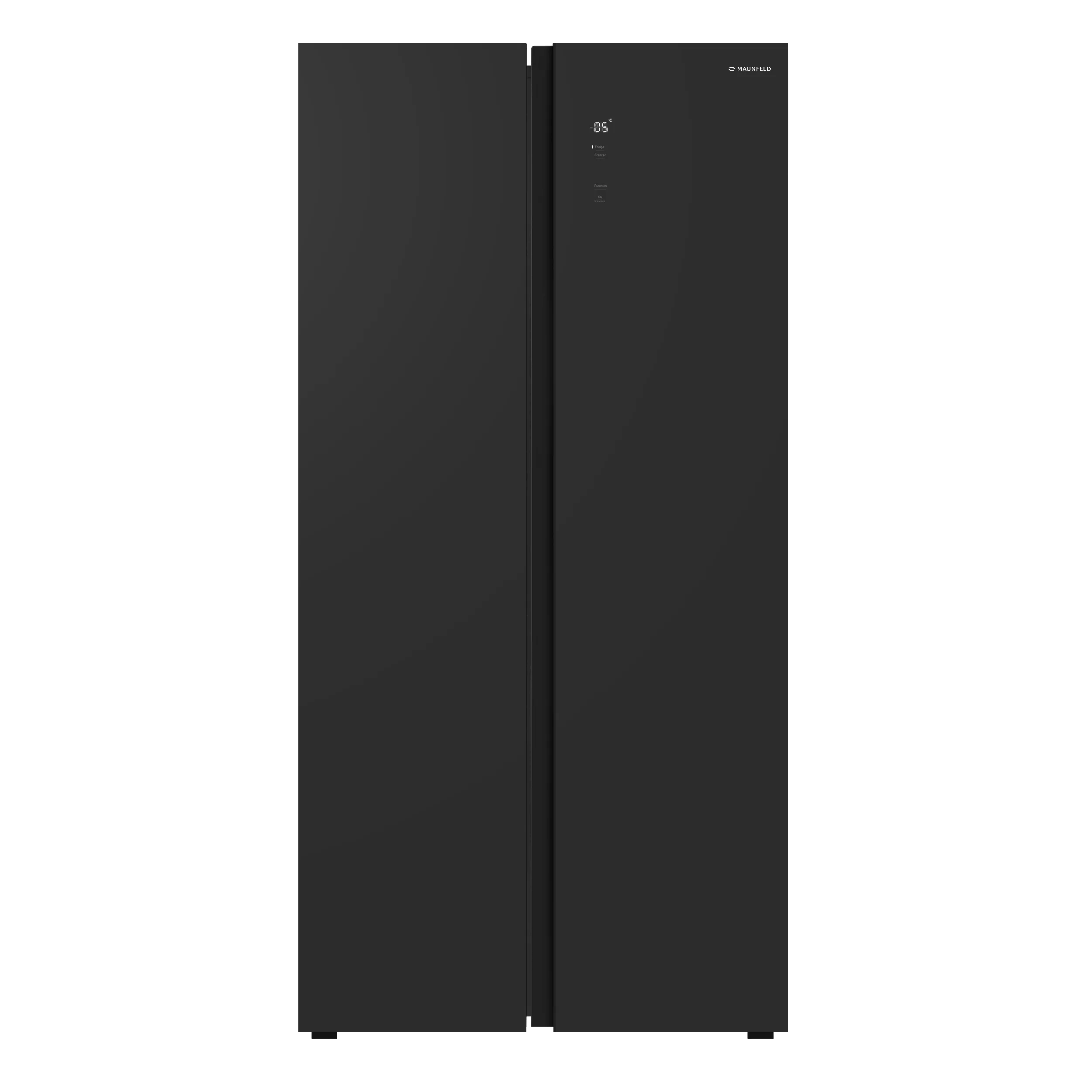 Холодильник MAUNFELD MFF191NFB Matt Inverter Черный матовый