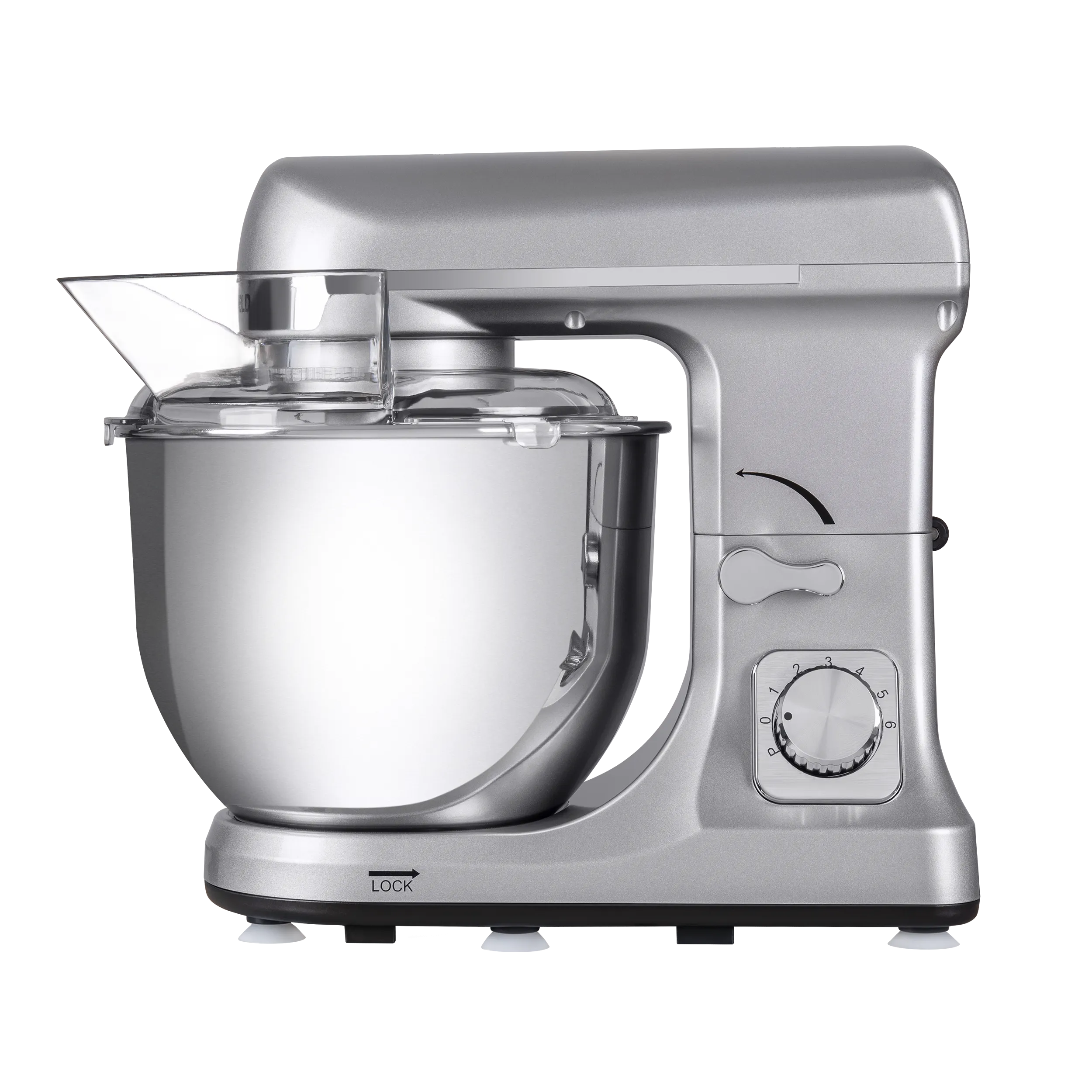 Миксер планетарный MAUNFELD MF-434S Нержавеющая сталь