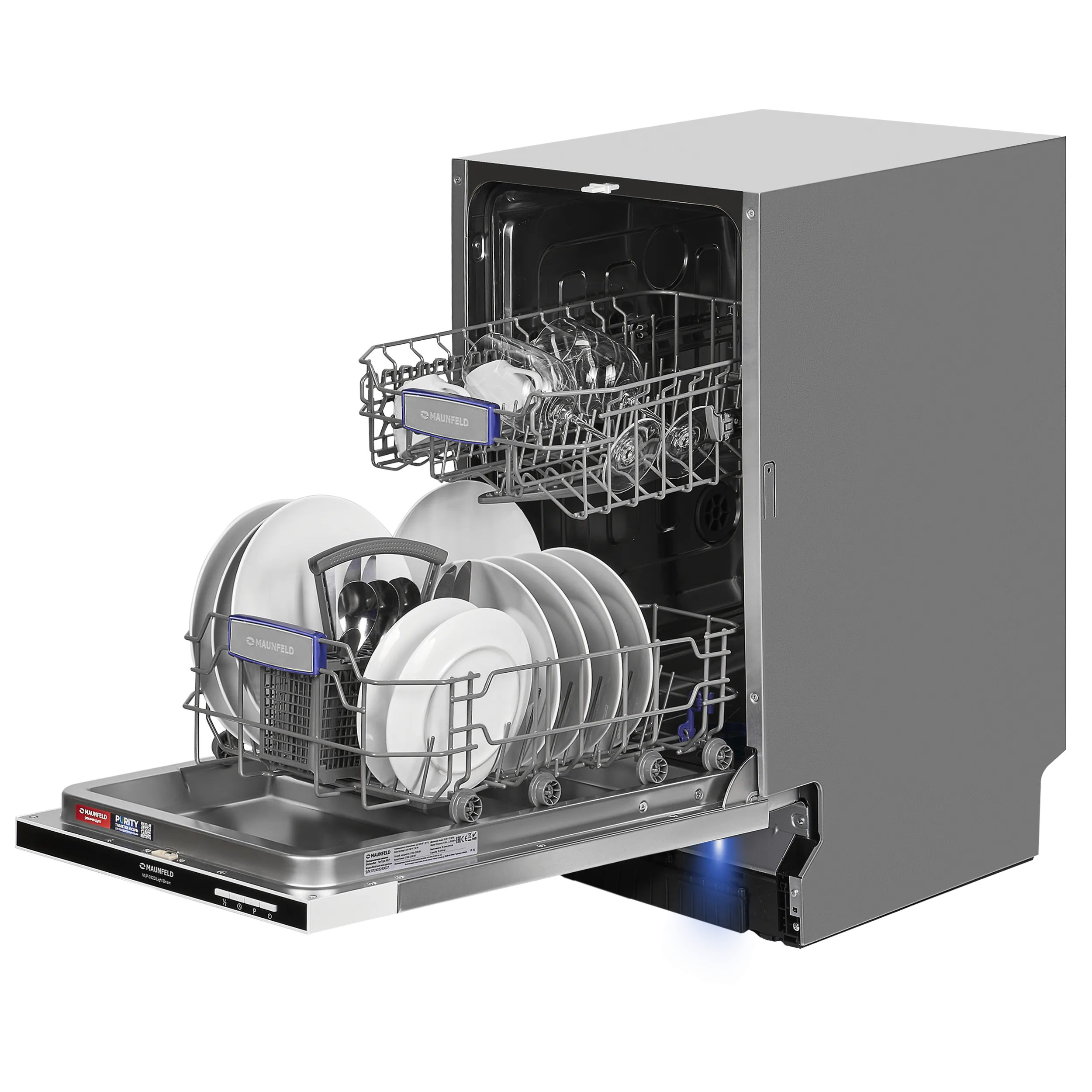 Посудомоечная машина MAUNFELD MLP-082D Light Beam Белый