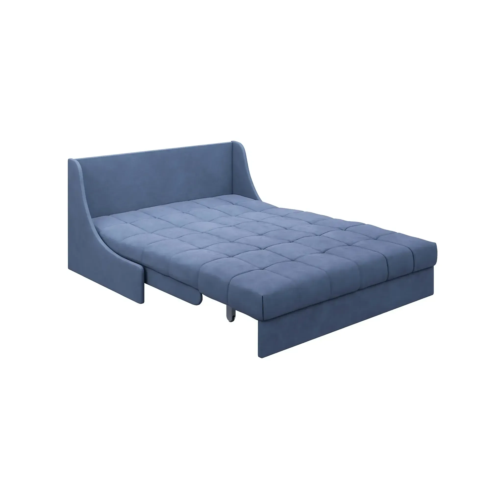 ТОКИО Диван прямой серо-синий, 146 ППУ