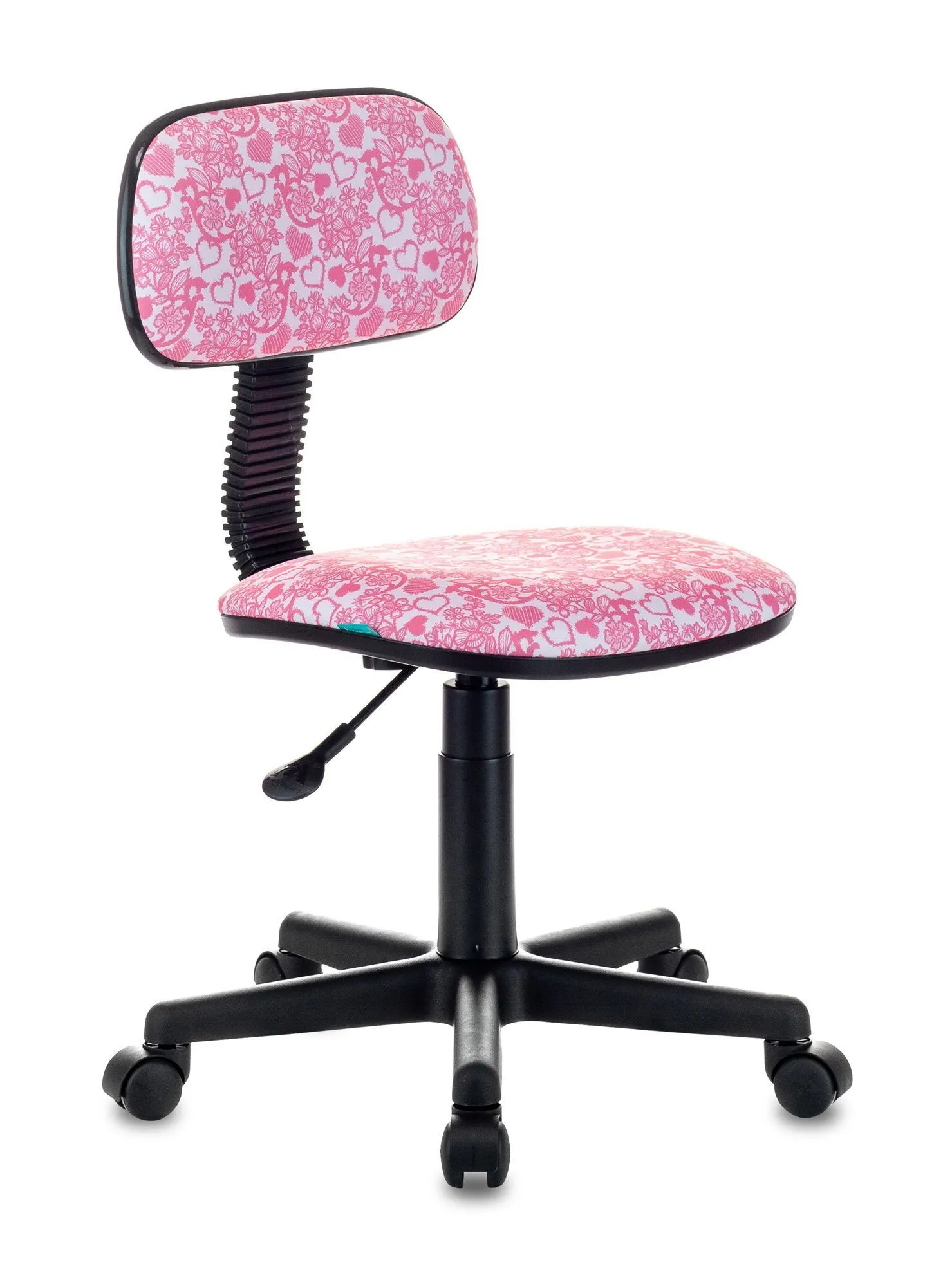 Кресло детское Бюрократ CH-201NX розовый сердца Hearts-Pk крестов. пластик