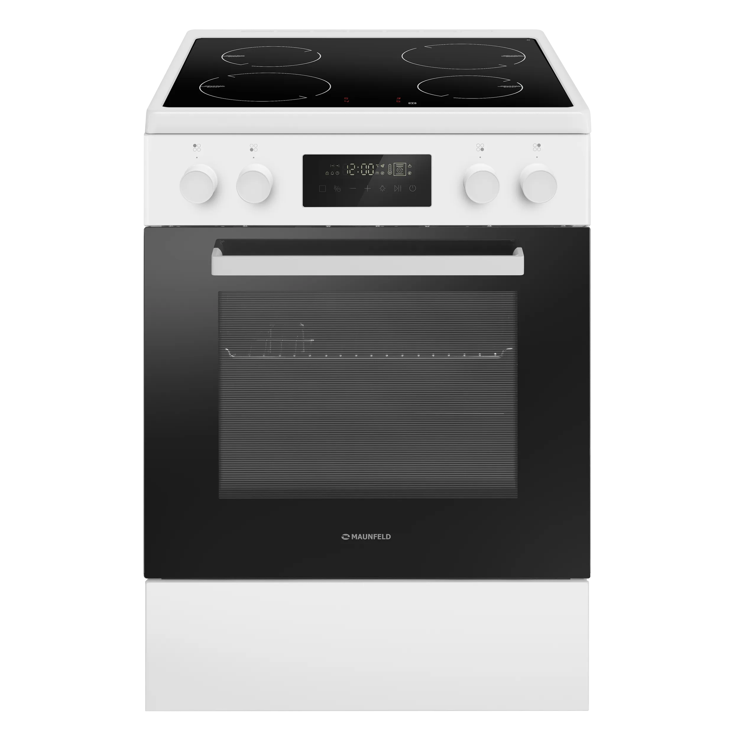 Электрическая индукционная плита MAUNFELD MIC611W01TD Белый