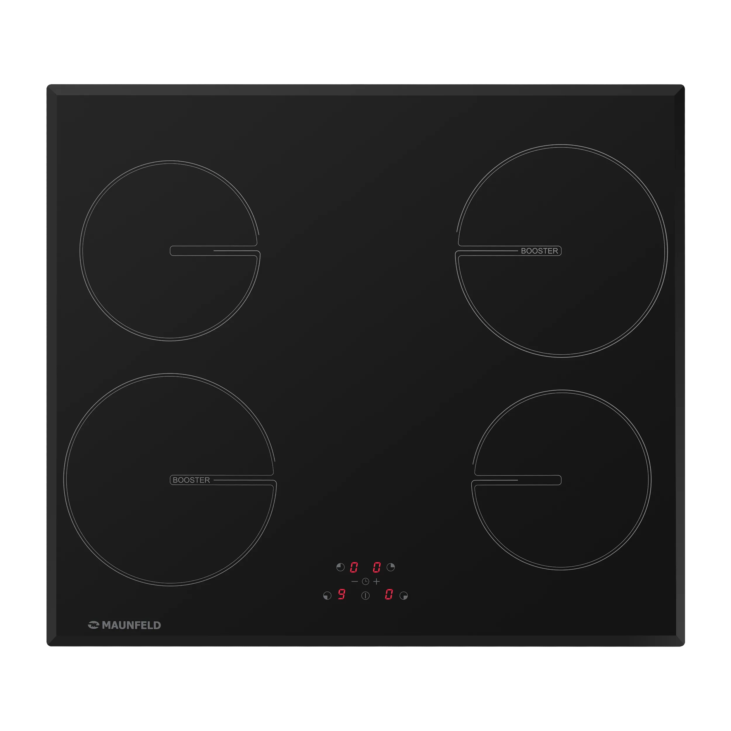 Индукционная варочная панель MAUNFELD MVI59.4HZ.2BT Черный