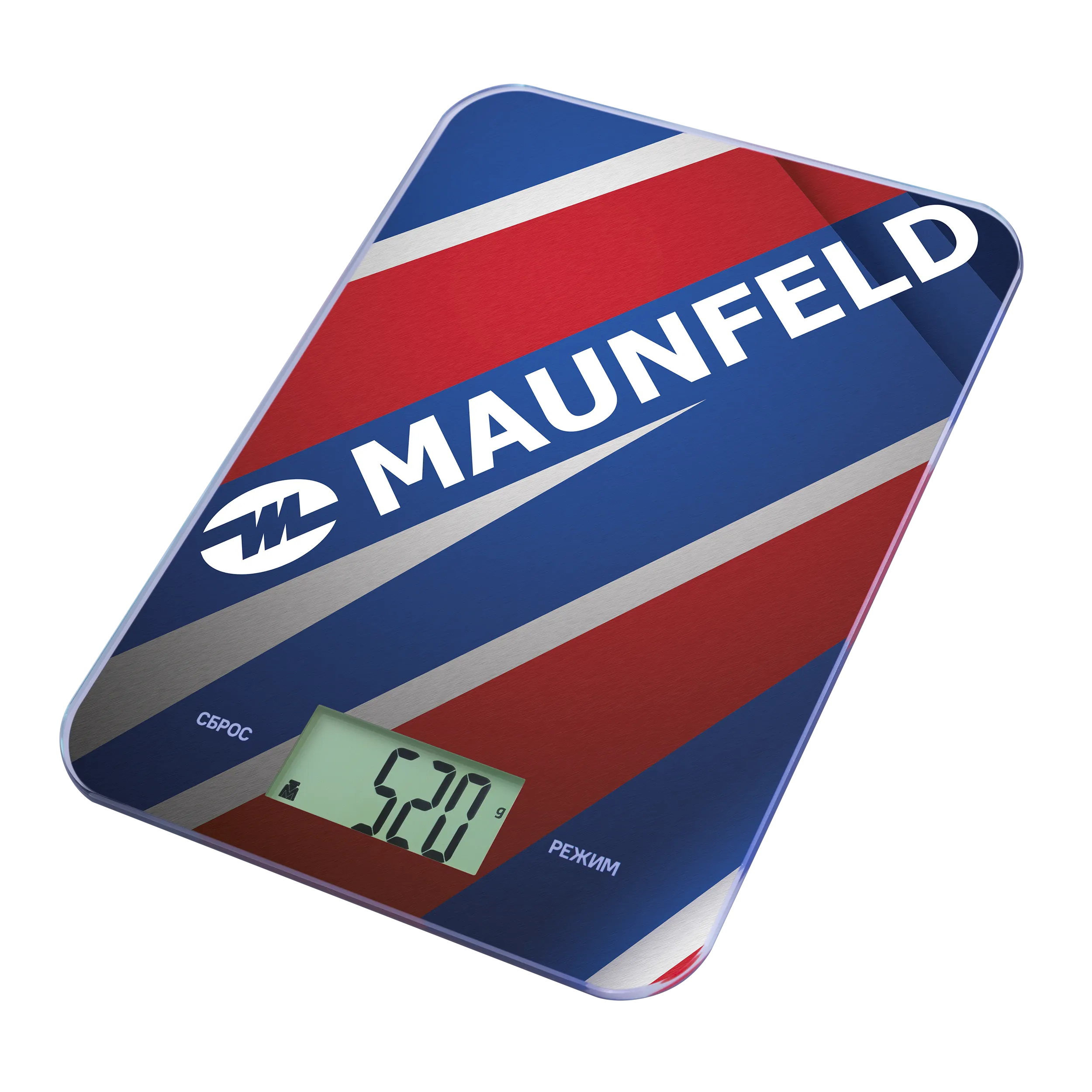 Кухонные весы MAUNFELD MKS-123G Триколор