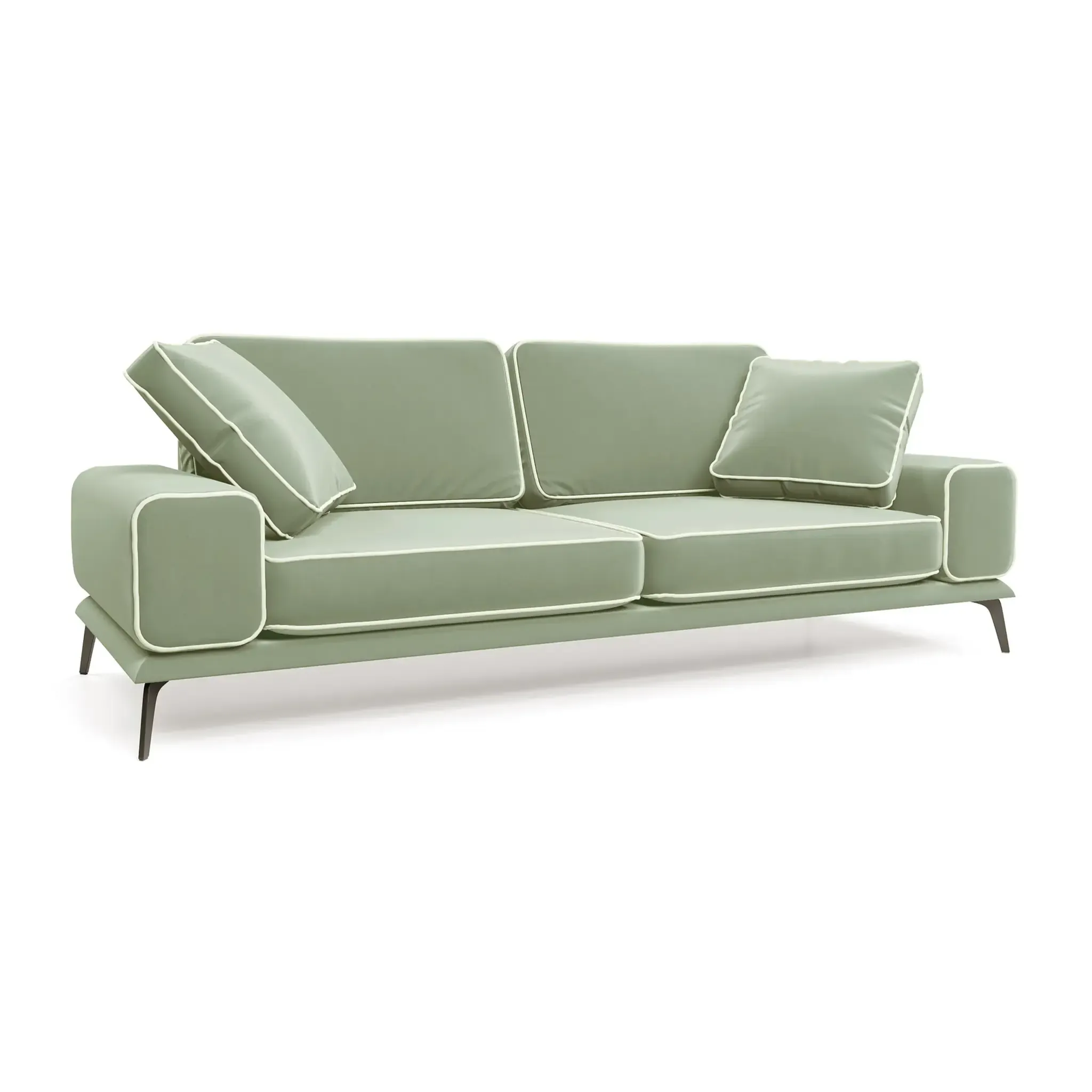 Солнечное побережье Диван прямой, мятный