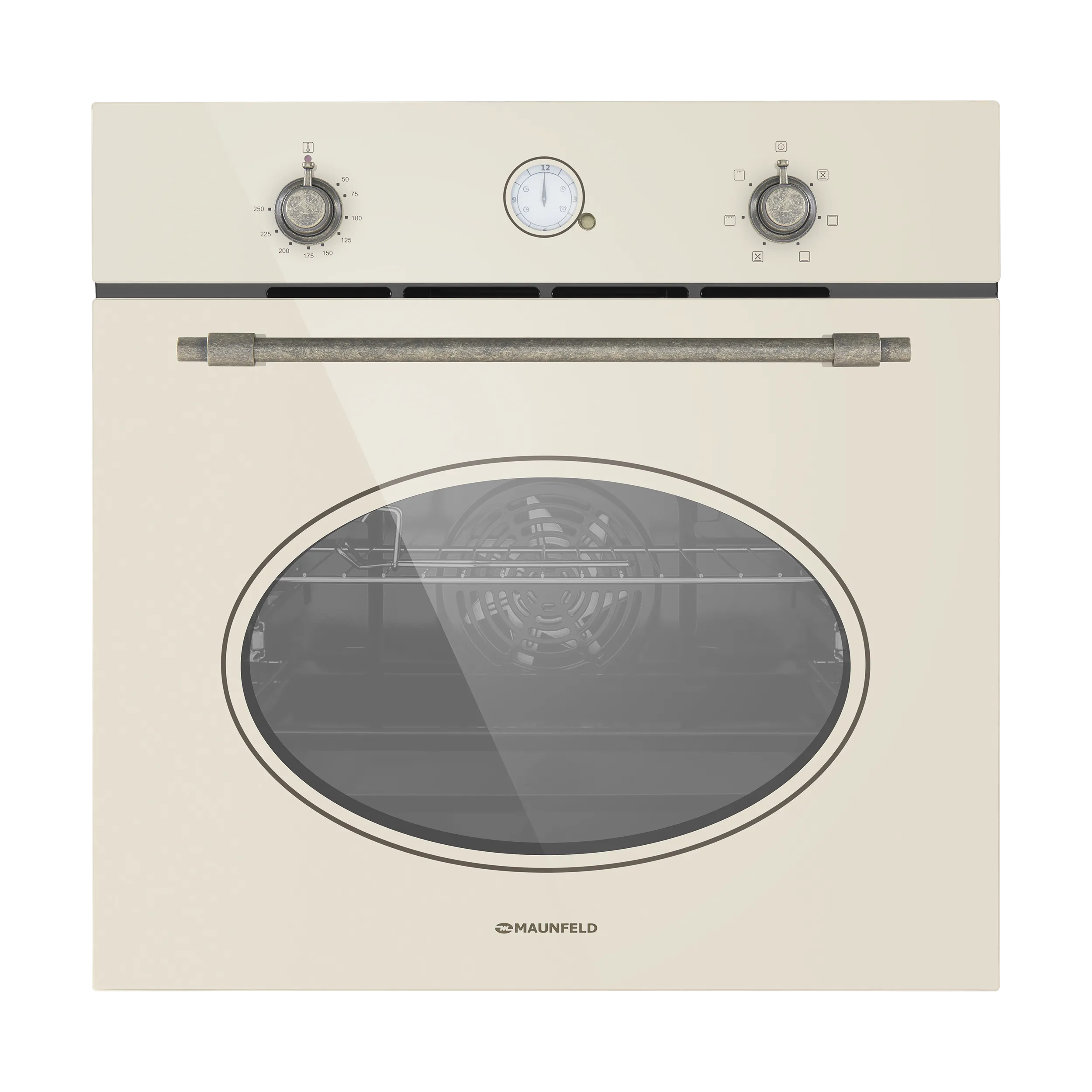 Шкаф духовой электрический MAUNFELD EOEFG.566.RT Бежевый