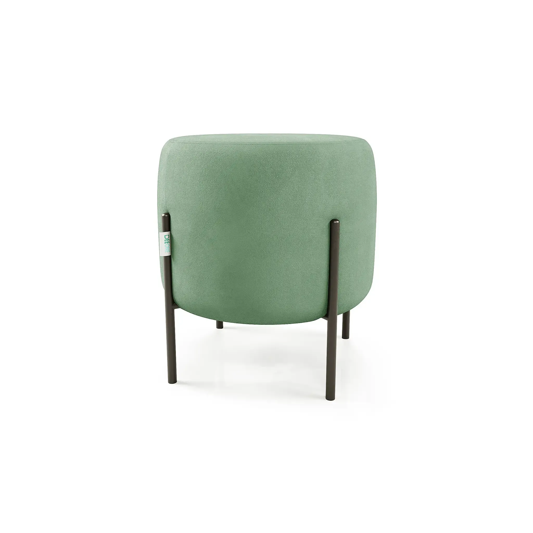 Маленькая радость Пуф круглый на ножках, мятный