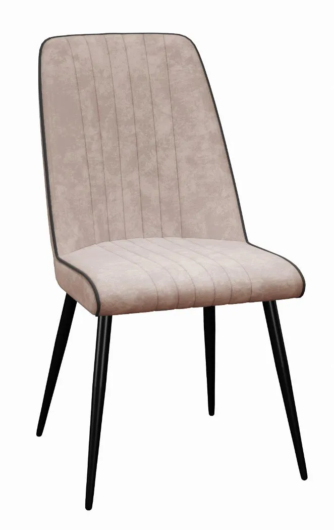 Стул DikLine 325 B03 BEIGE, ножки черные