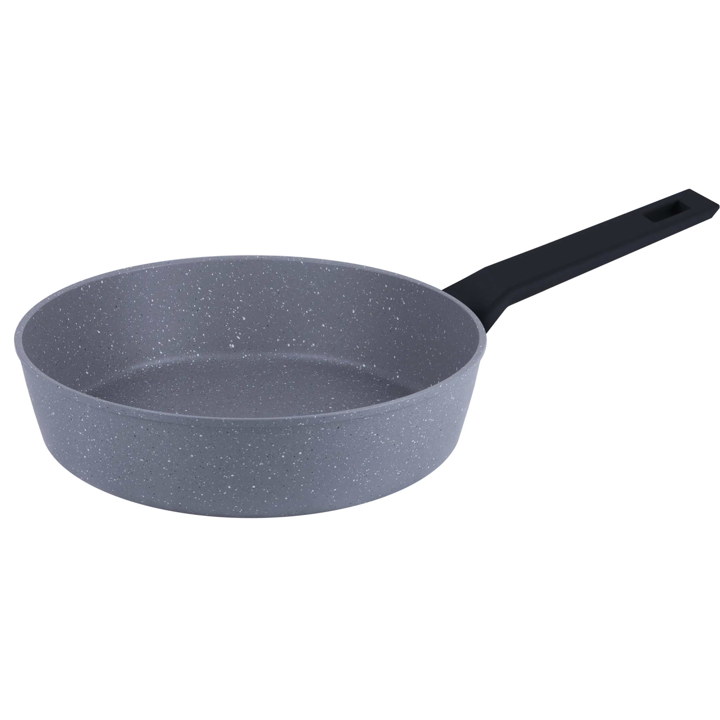 Сковорода глубокая FILIGRANA SAGA FG28SGA01DF из кованого алюминия, 28 см Серый