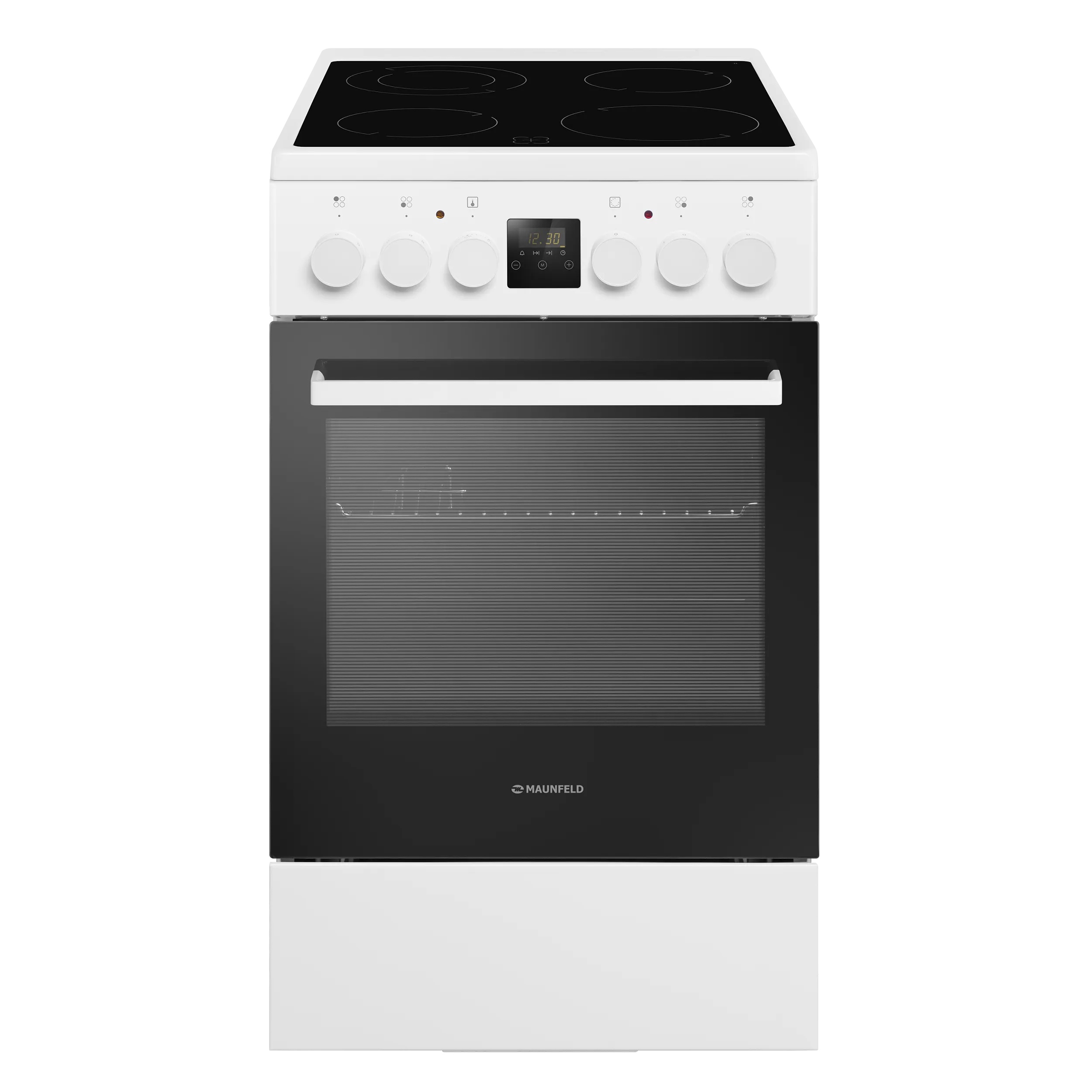 Электрическая стеклокерамическая плита MAUNFELD MEC57CW08TD Белый
