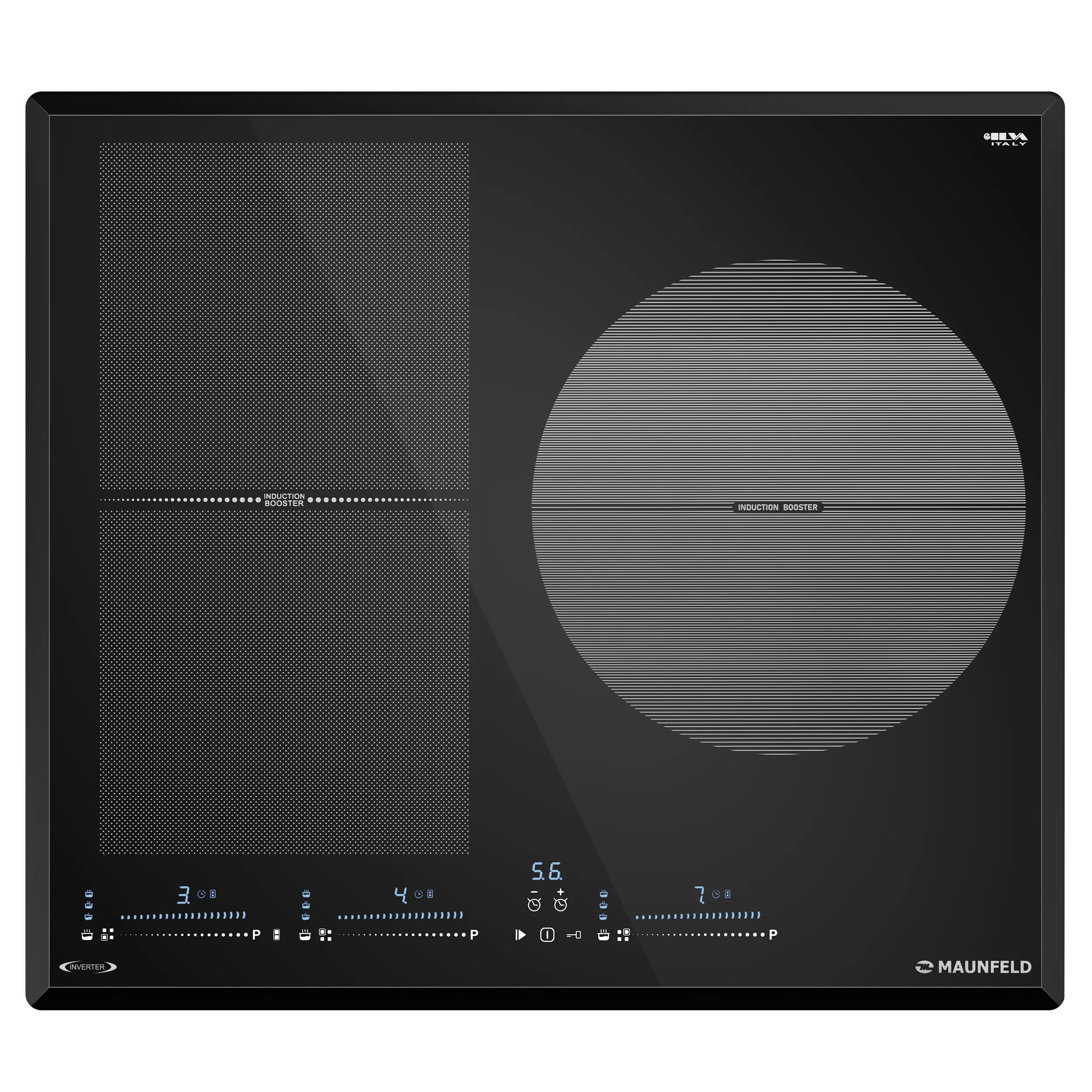 Индукционная варочная панель MAUNFELD CVI593SFBK LUX Inverter