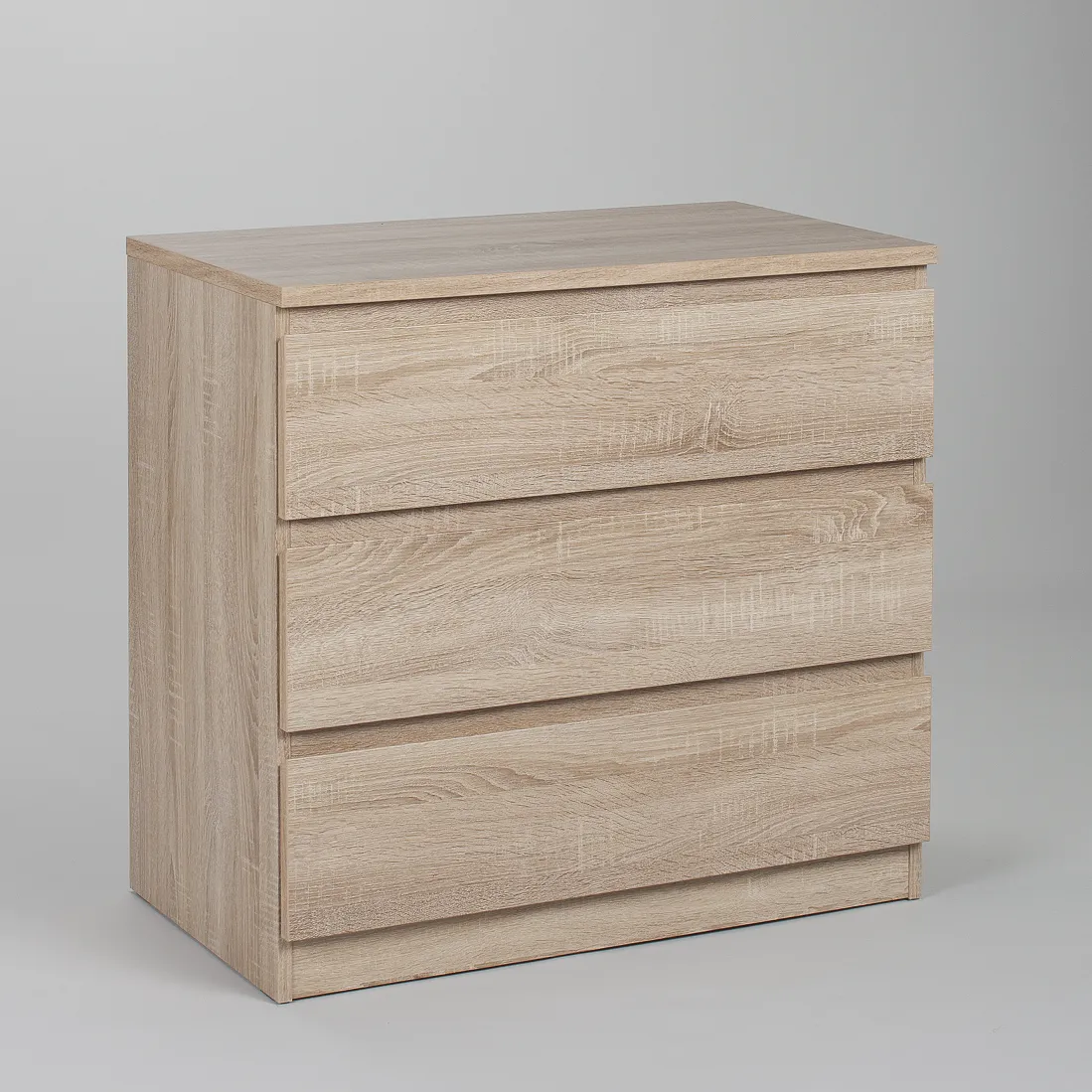 2.05.02.040.3 МАЛЬТА комод 3 ящика 80х76 сонома RU