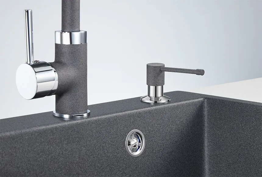 05 D, ГРАФИТ (ЧЁРНО-СЕРЫЙ), ДОЗАТОР КУХОННЫЙ