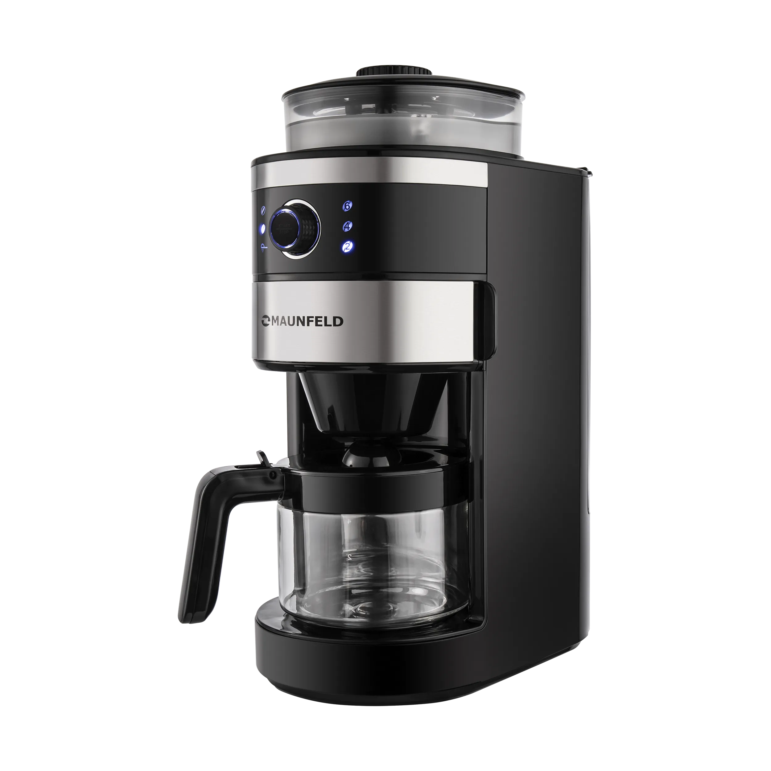 Кофеварка капельного типа MAUNFELD MF-731BK Черный