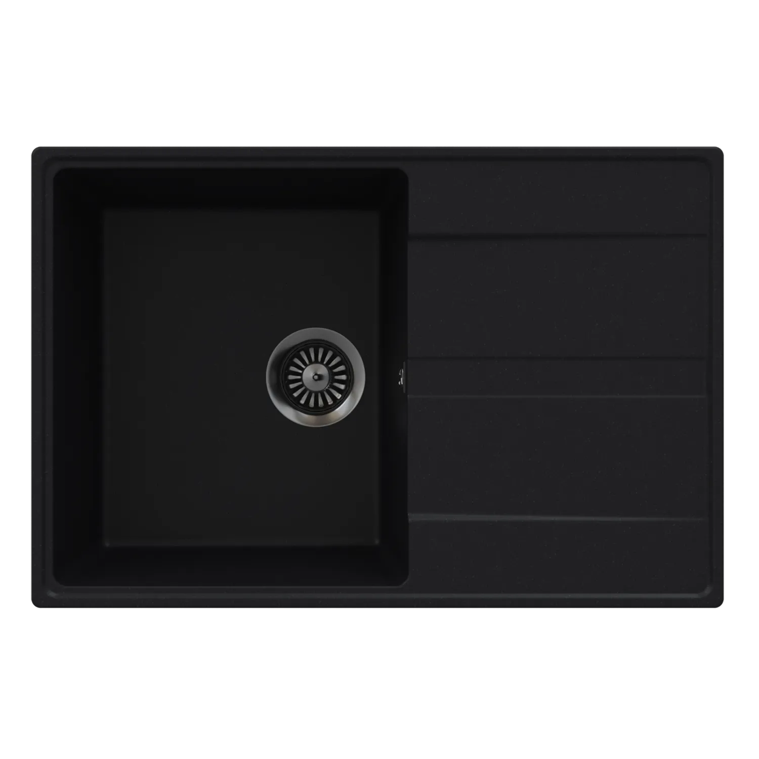 Кухонная мойка MAUNFELD Lacrima 750 MFQS-750B черный Черный