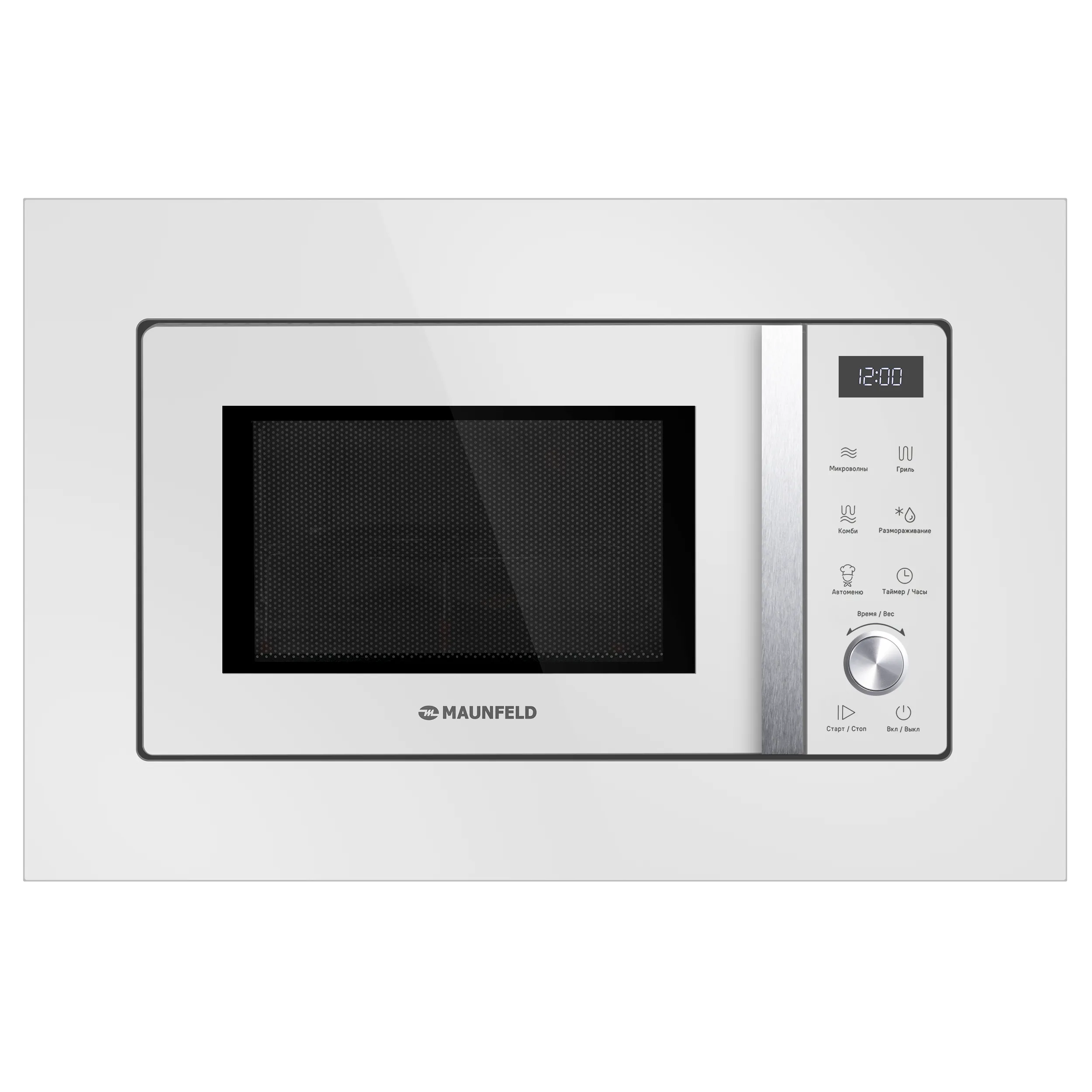 Микроволновая печь встраиваемая MAUNFELD JBMO1225FSG02 Белый