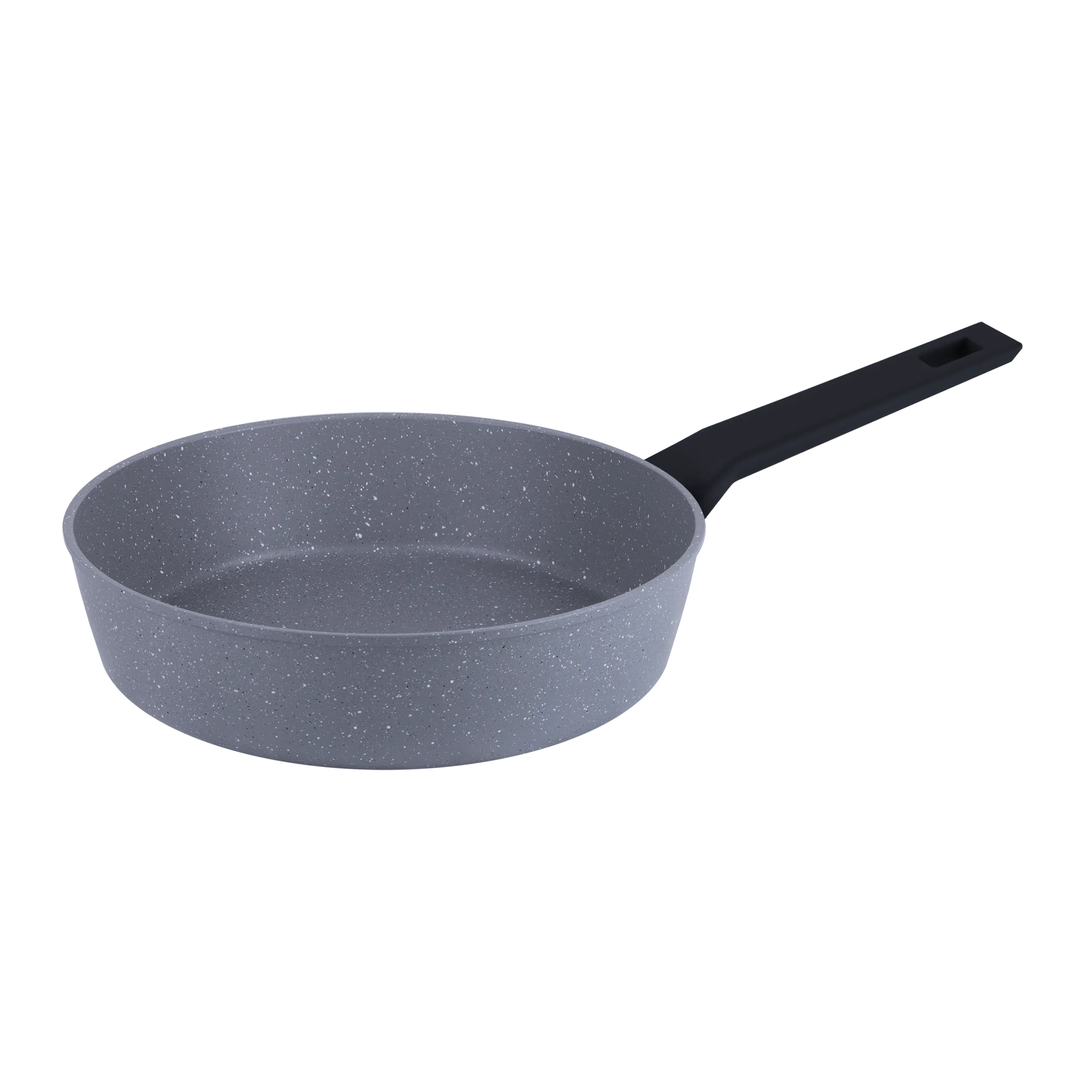 Сковорода глубокая FILIGRANA SAGA FG24SGA01DF из кованого алюминия, 24 см Серый