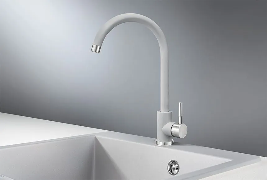 ST-4031, АЛЮМИНИУМ, СМЕСИТЕЛЬ КУХОННЫЙ