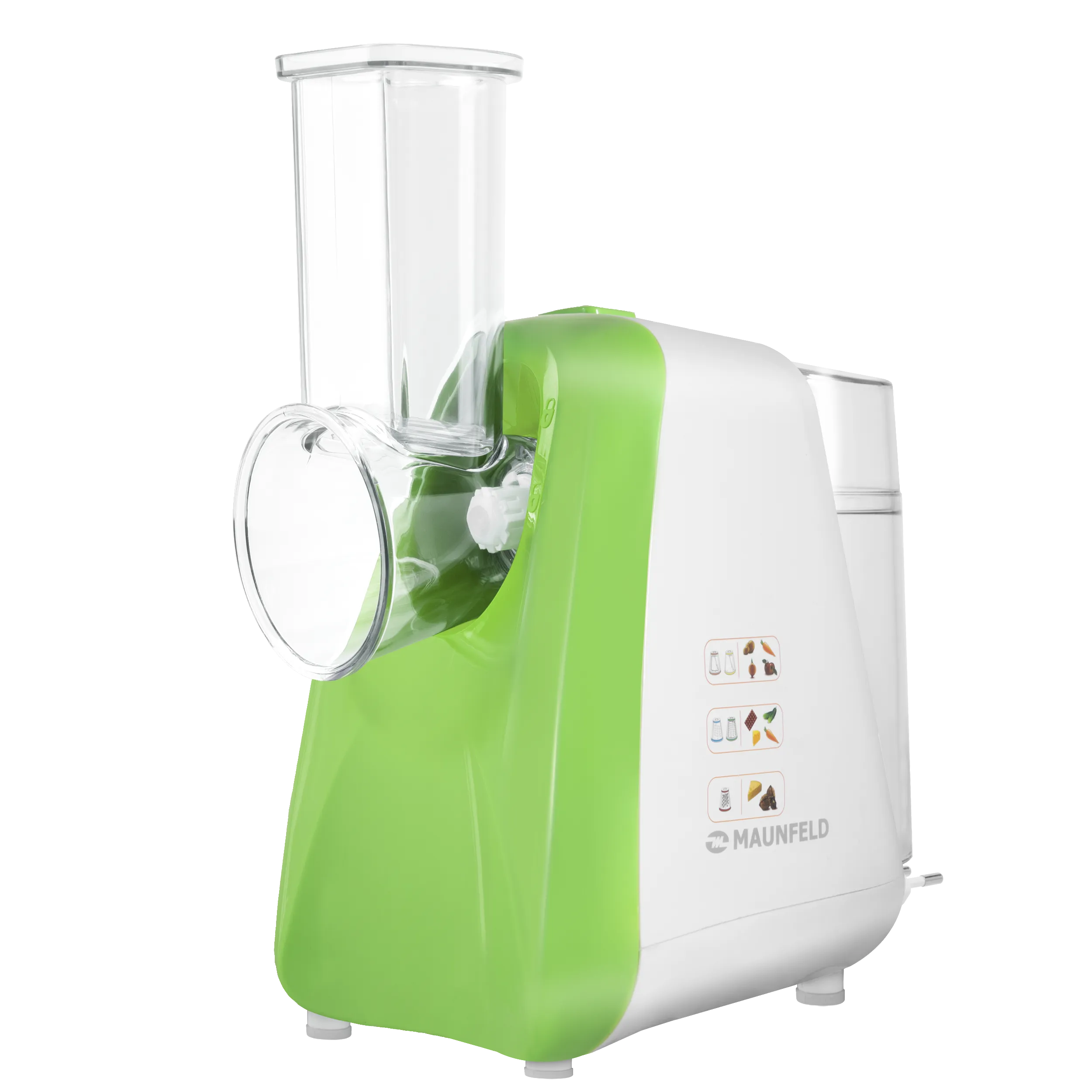 Овощерезка электрическая MAUNFELD MF-1031GC Зеленый