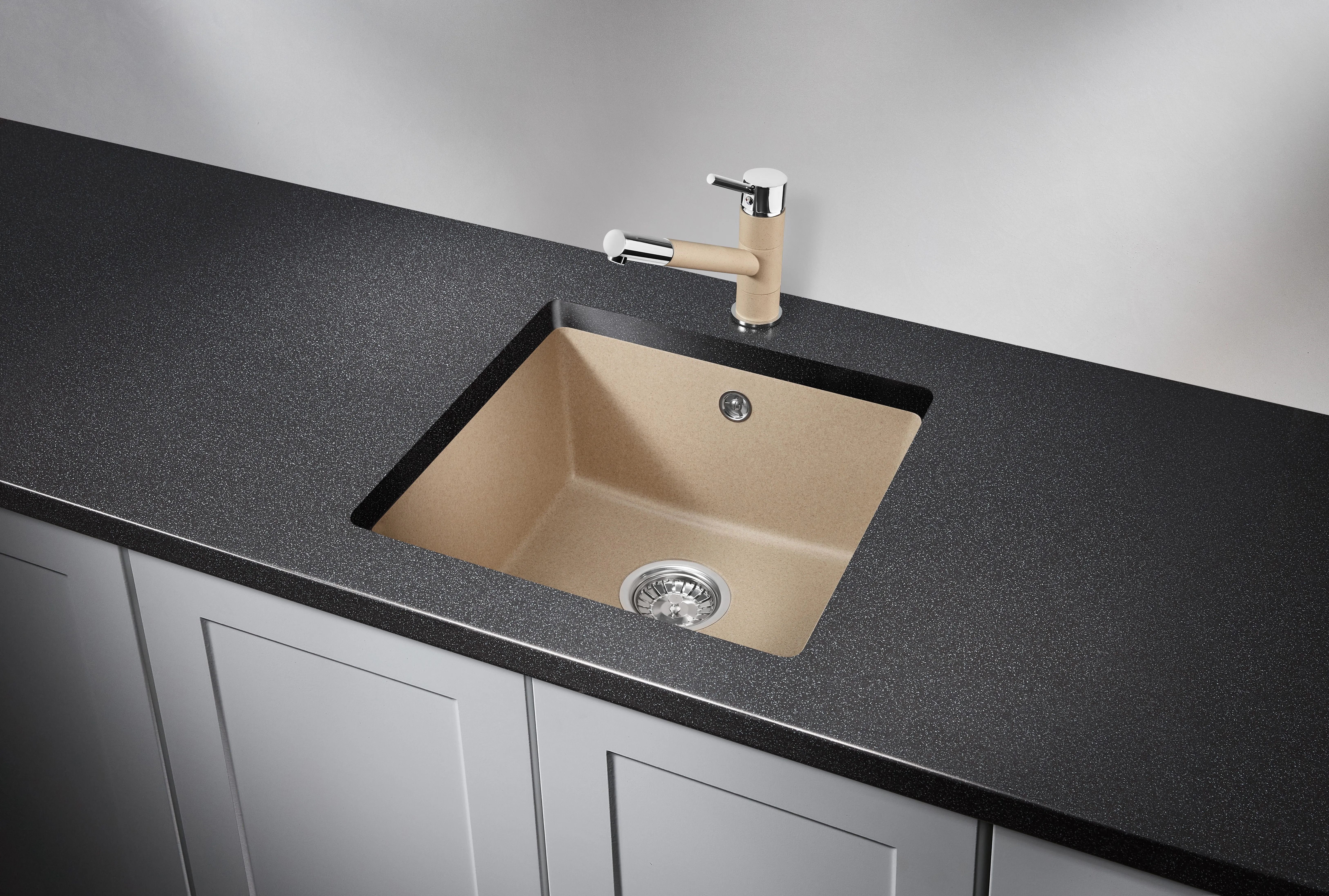 4451, ПЕСОК, кухонная мойка, кварц